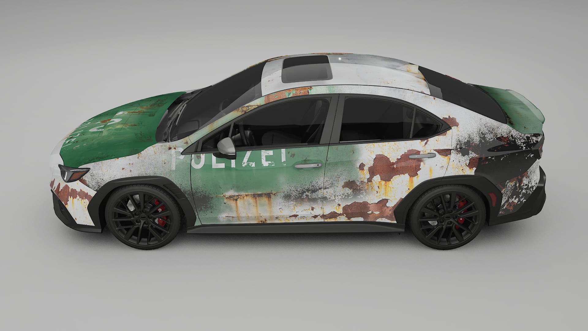 Subaru WRX VB COBRA 11 – Designový Wrap PPF Fólie na auto - tisknutelný polyuretan
