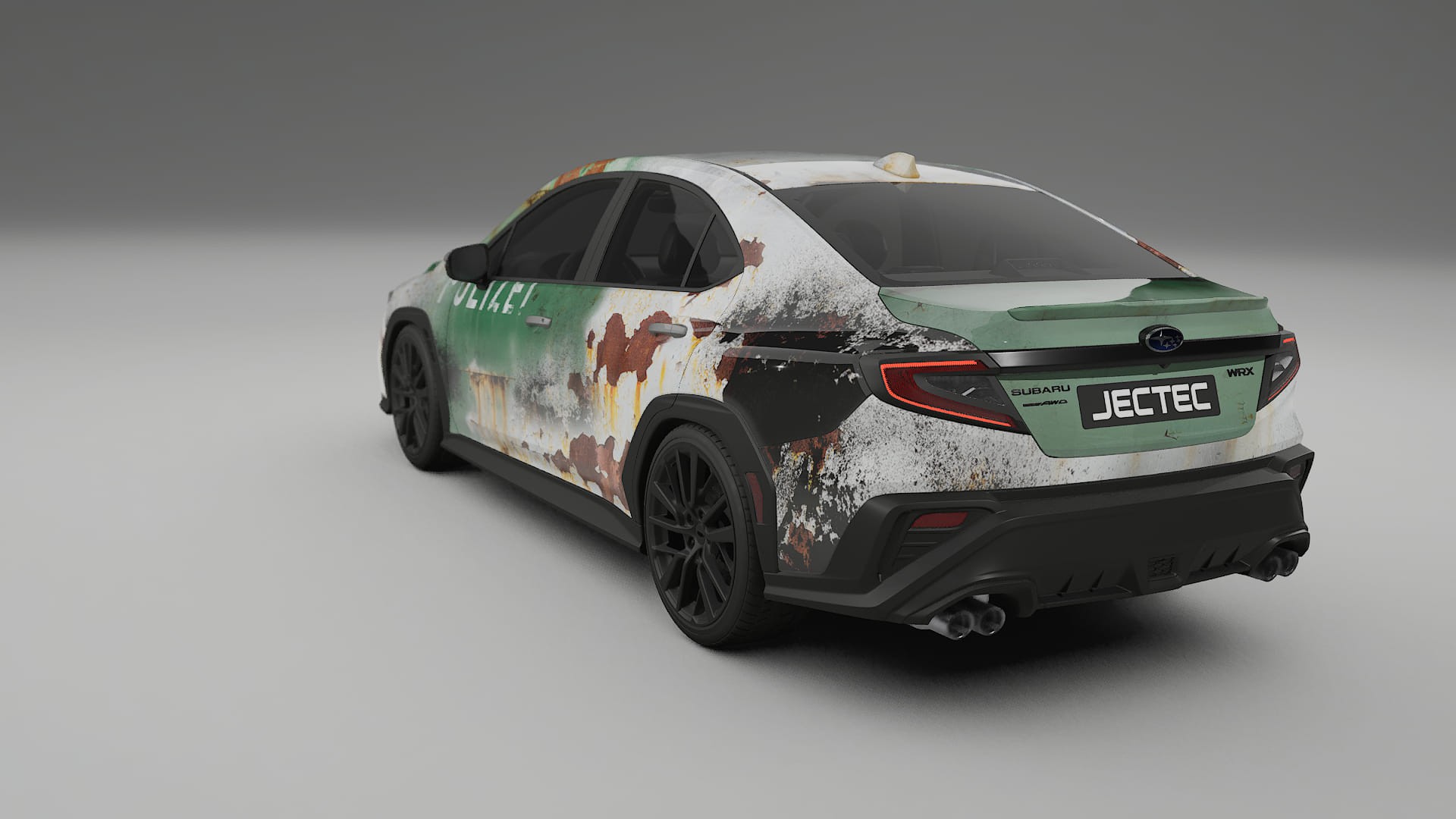 Subaru WRX VB COBRA 11 – Designový Wrap PPF Fólie na auto - tisknutelný polyuretan