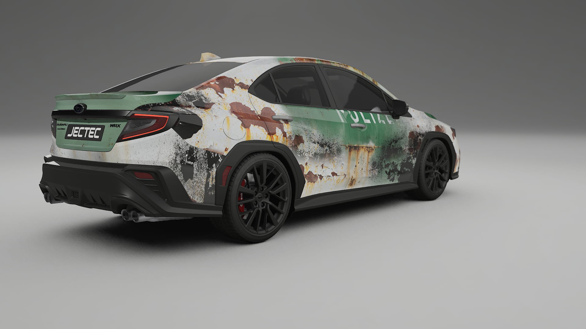 Subaru WRX VB COBRA 11 – Designový Wrap PPF Fólie na auto - tisknutelný polyuretan