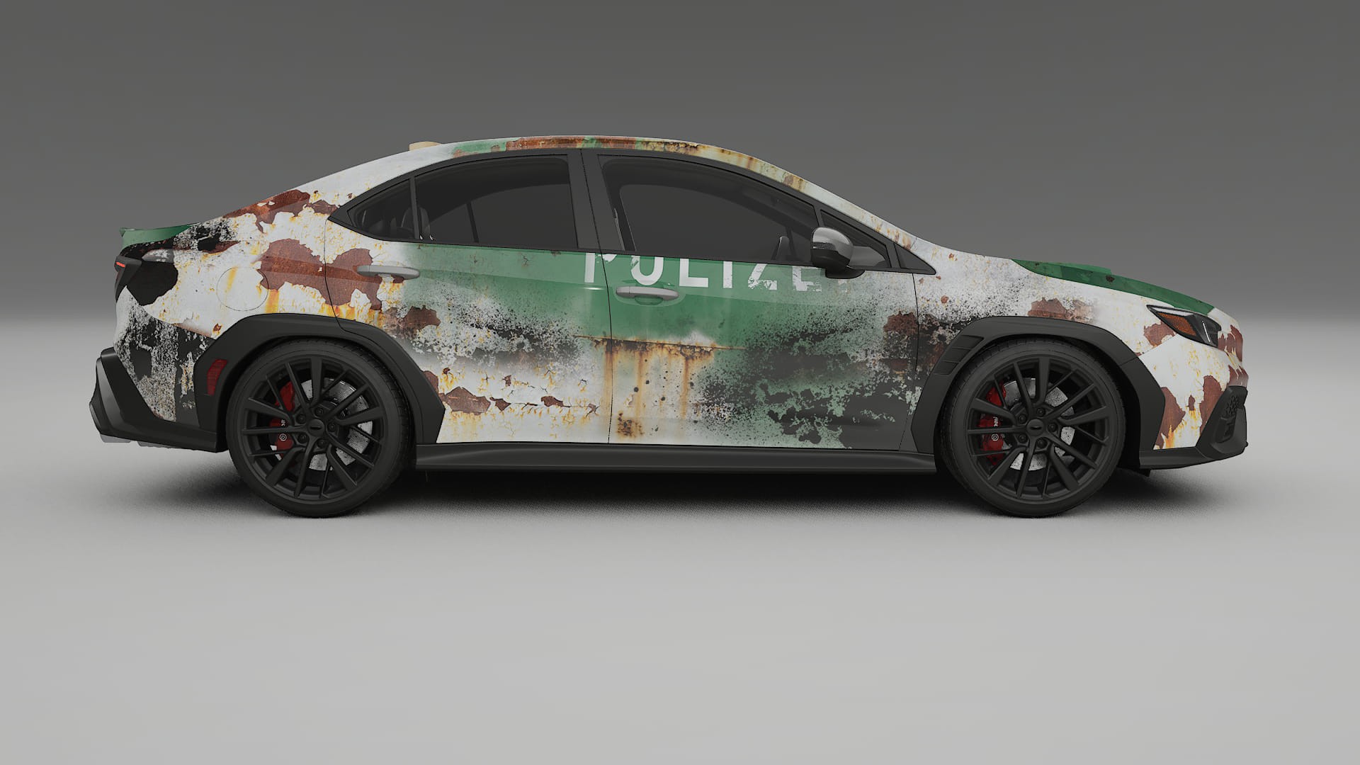 Subaru WRX VB COBRA 11 – Designový Wrap PPF Fólie na auto - tisknutelný polyuretan