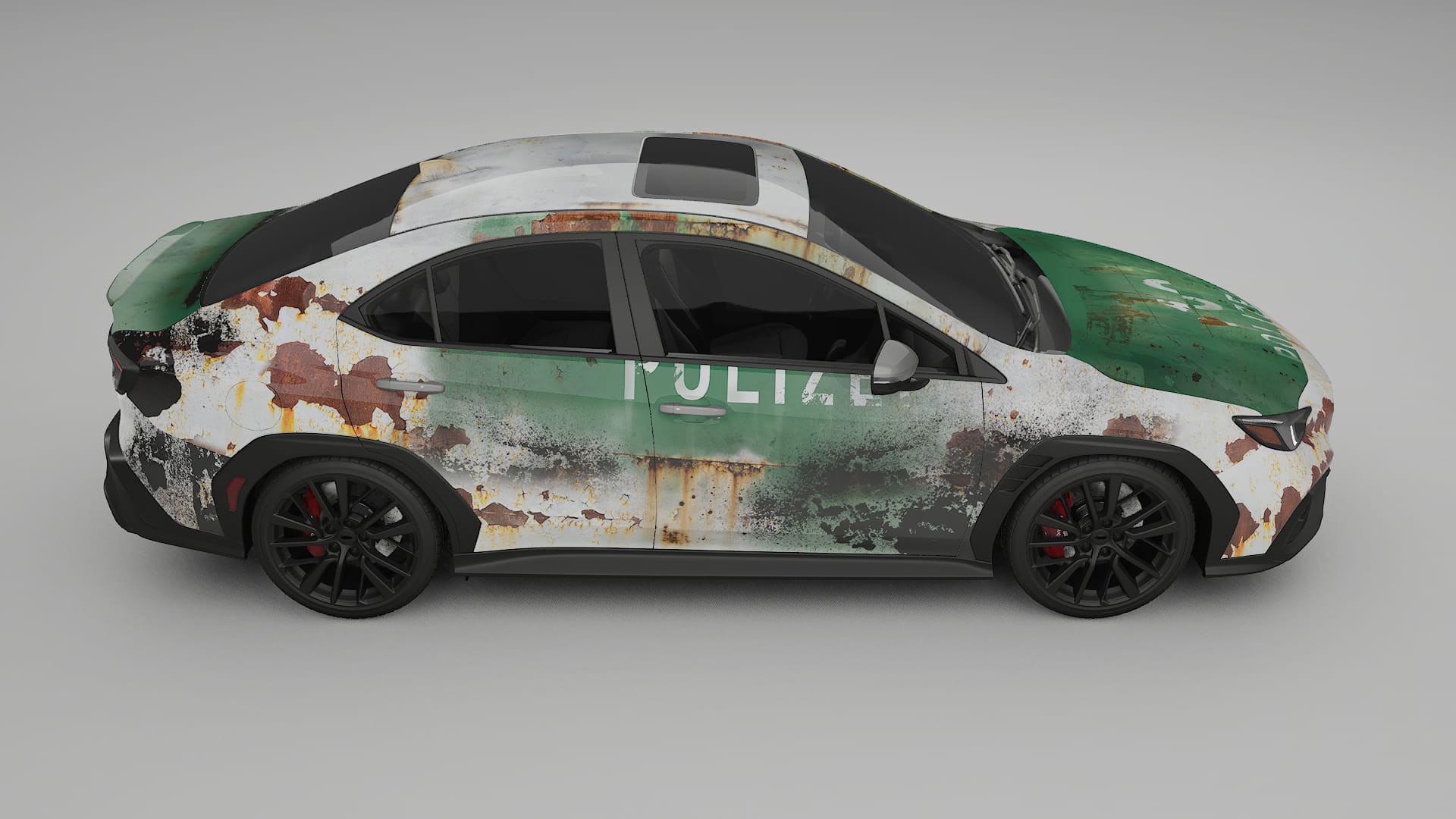 Subaru WRX VB COBRA 11 – Designový Wrap PPF Fólie na auto - tisknutelný polyuretan