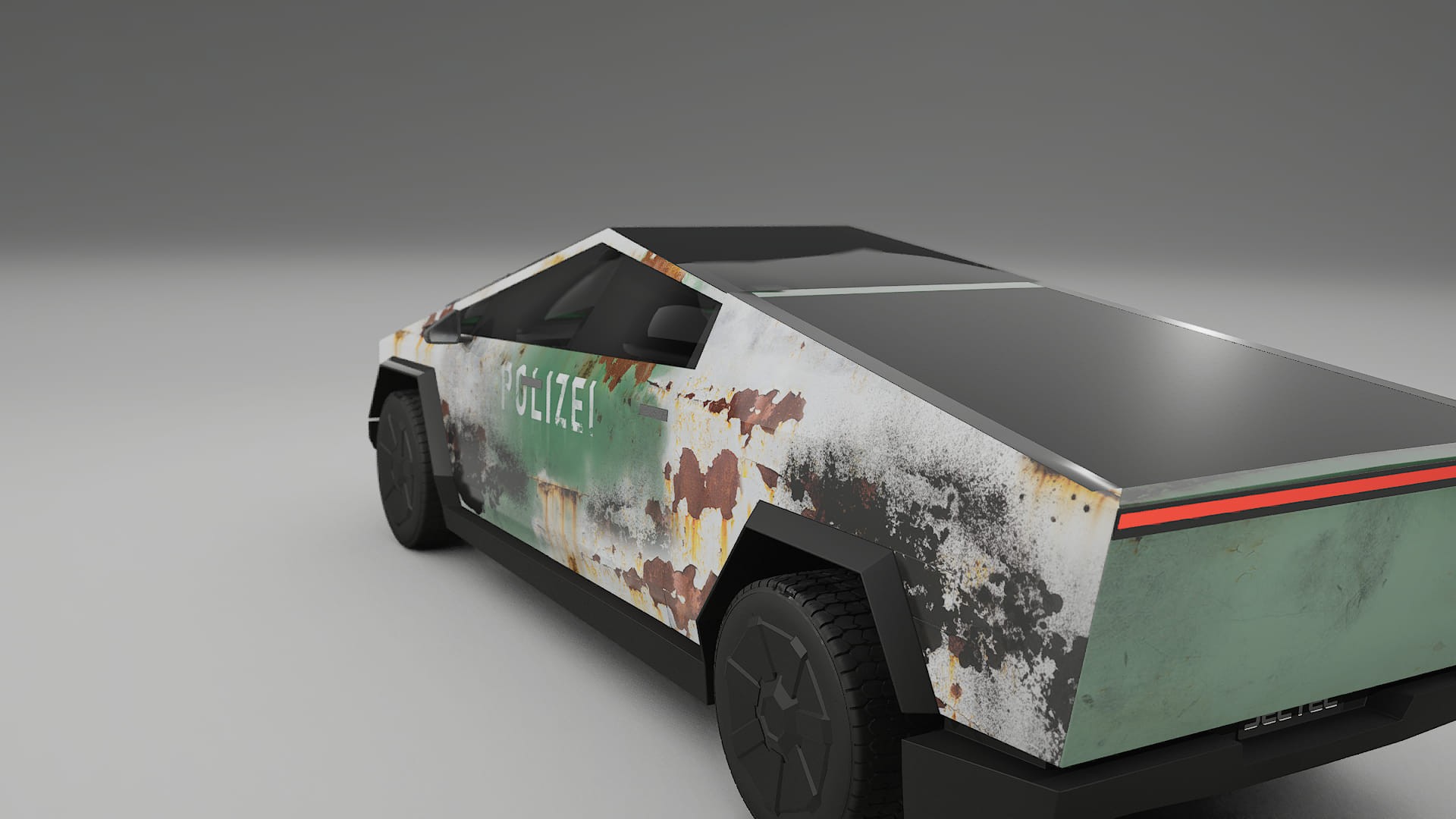 Tesla Cybertruck COBRA 11 – Designový Wrap PPF Fólie na auto - tisknutelný polyuretan