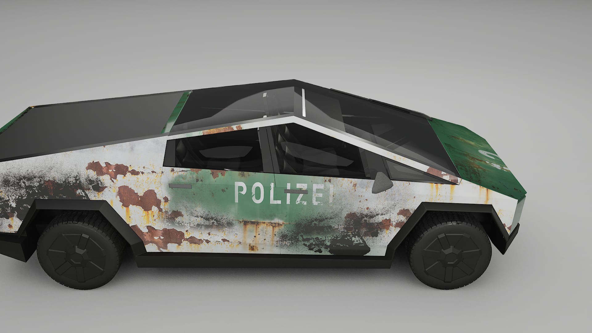 Tesla Cybertruck COBRA 11 – Designový Wrap PPF Fólie na auto - tisknutelný polyuretan