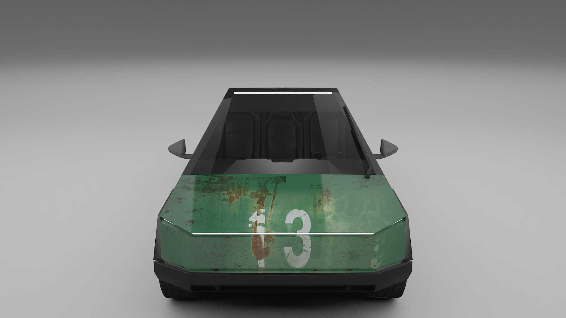 Tesla Cybertruck COBRA 11 – Designový Wrap PPF Fólie na auto - tisknutelný polyuretan