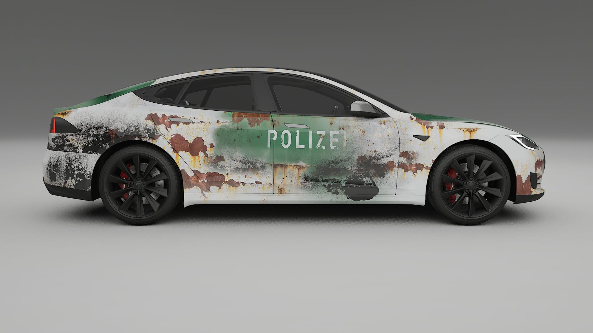 Tesla Model-S COBRA 11 – Designový Wrap PPF Fólie na auto - tisknutelný polyuretan