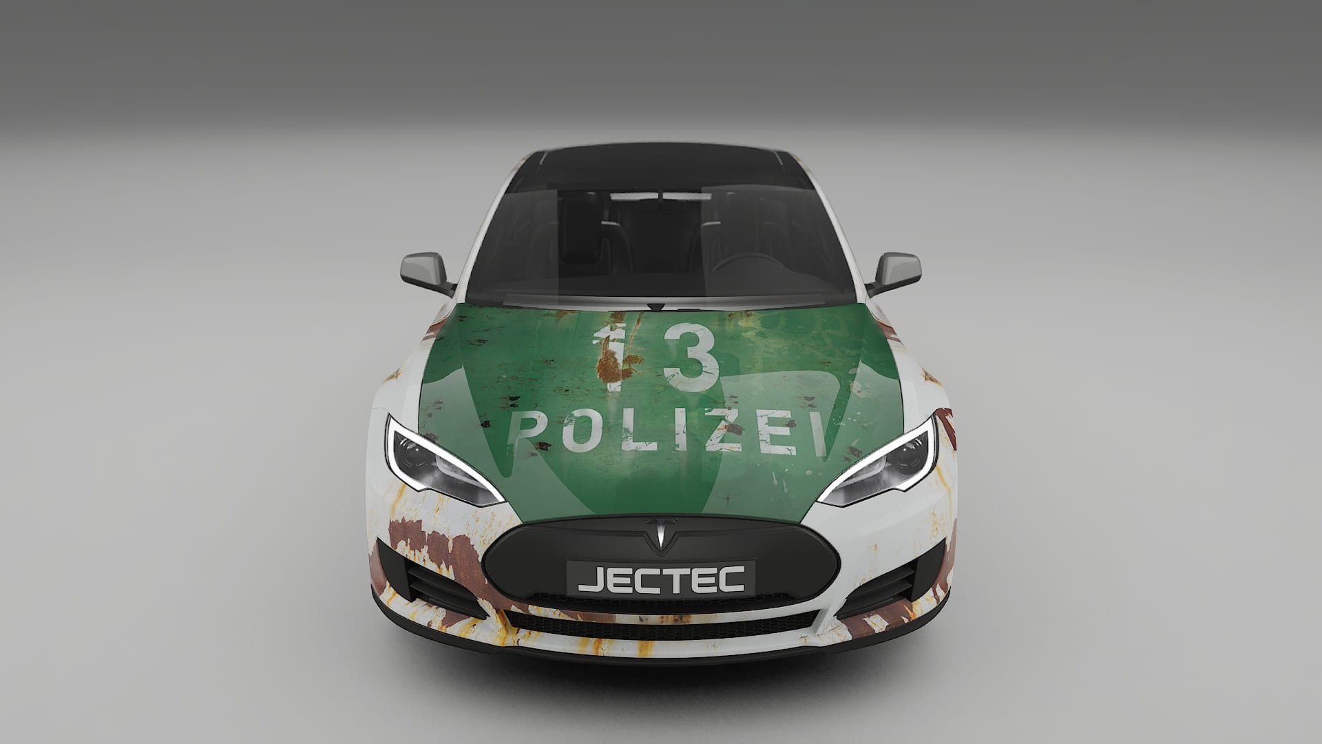 Tesla Model-S COBRA 11 – Designový Wrap PPF Fólie na auto - tisknutelný polyuretan