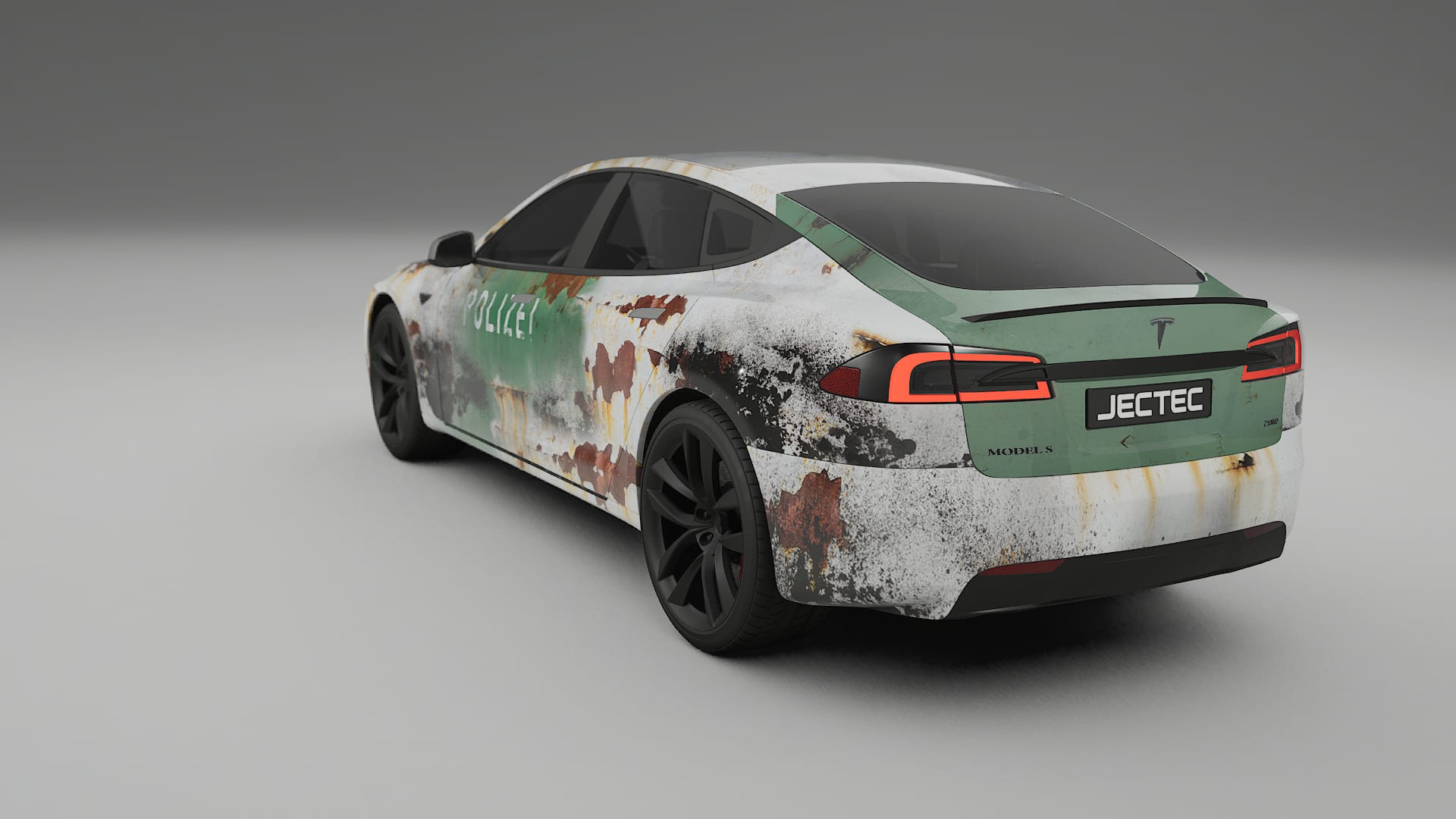 Tesla Model-S Refresh COBRA 11 – Designový Wrap PPF Fólie na auto - tisknutelný polyuretan