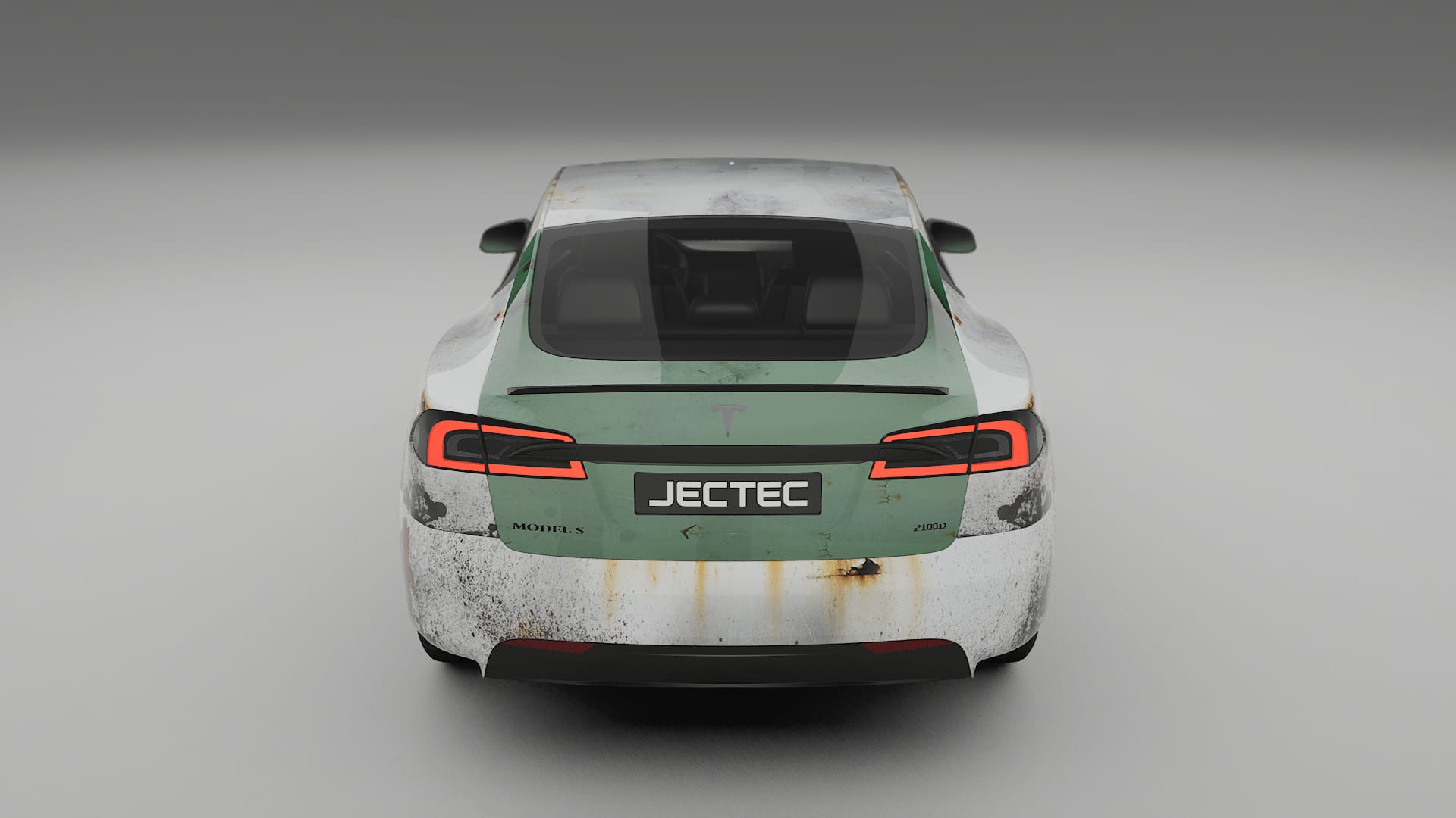 Tesla Model-S Refresh COBRA 11 – Designový Wrap PPF Fólie na auto - tisknutelný polyuretan