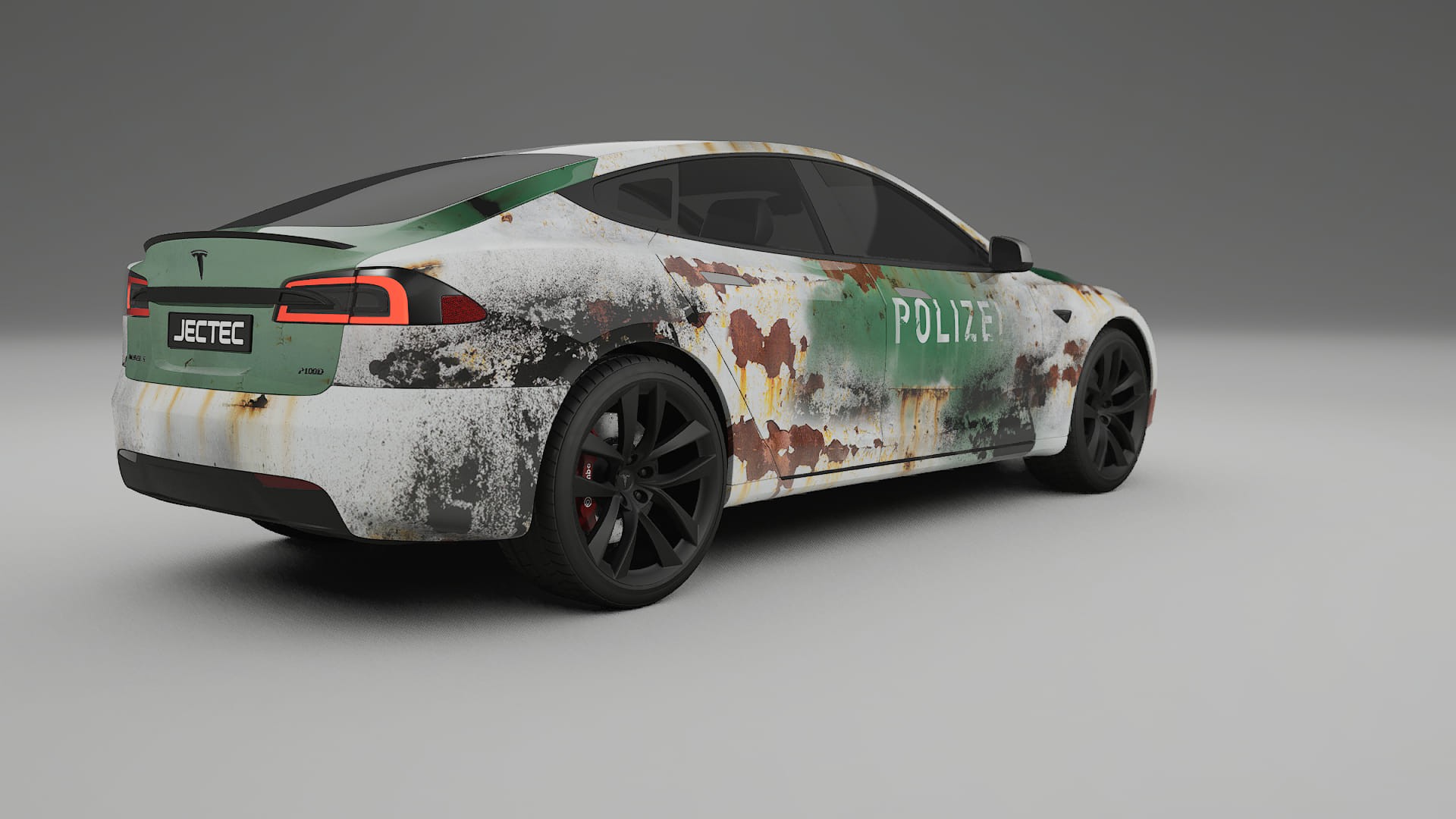 Tesla Model-S Refresh COBRA 11 – Designový Wrap PPF Fólie na auto - tisknutelný polyuretan