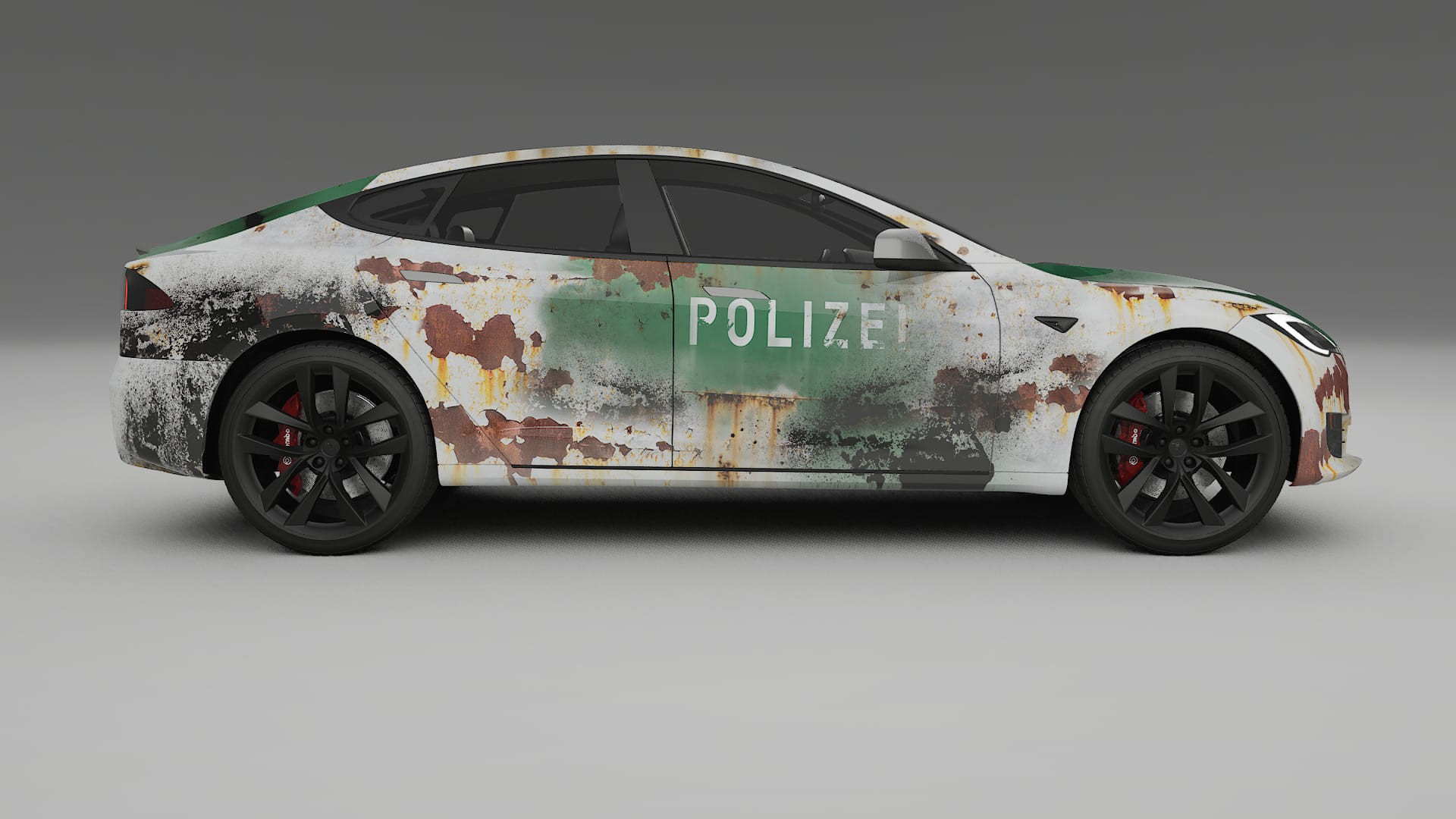 Tesla Model-S Refresh COBRA 11 – Designový Wrap PPF Fólie na auto - tisknutelný polyuretan