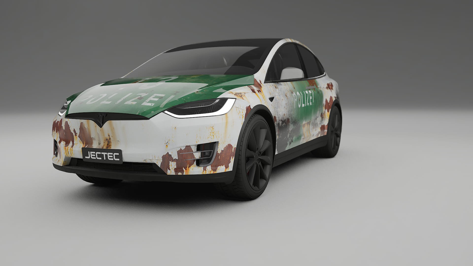 Tesla Model X COBRA 11 – Designový Wrap PPF Fólie na auto - tisknutelný polyuretan