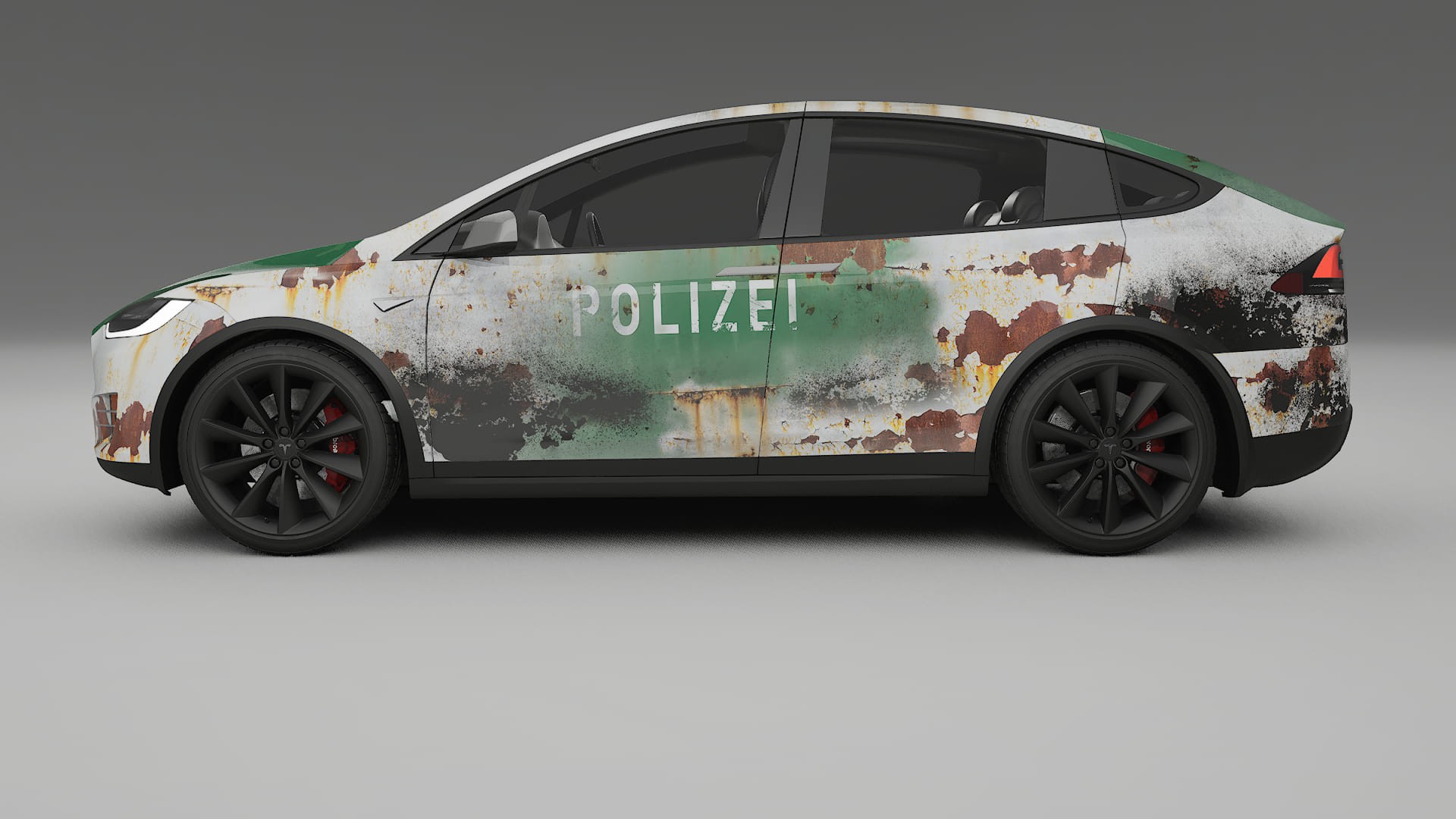 Tesla Model X COBRA 11 – Designový Wrap PPF Fólie na auto - tisknutelný polyuretan