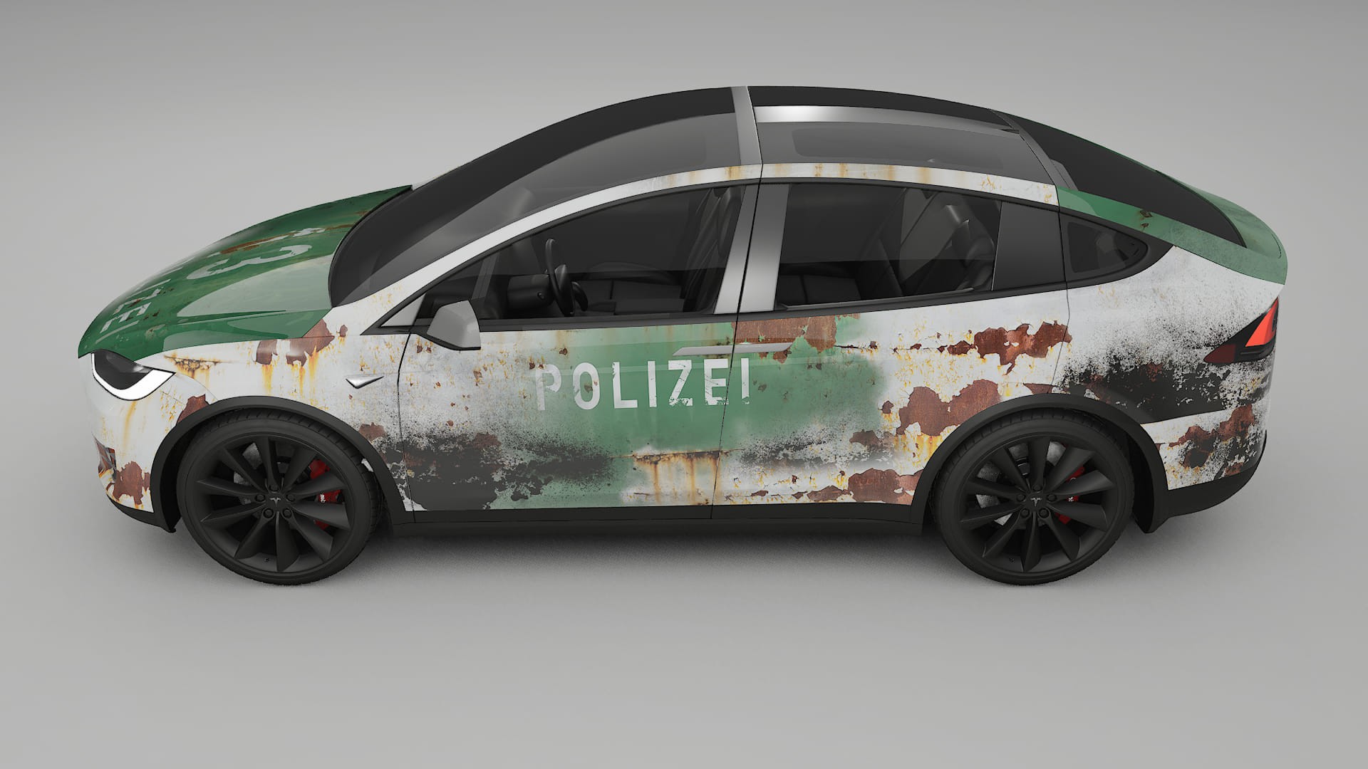 Tesla Model X COBRA 11 – Designový Wrap PPF Fólie na auto - tisknutelný polyuretan
