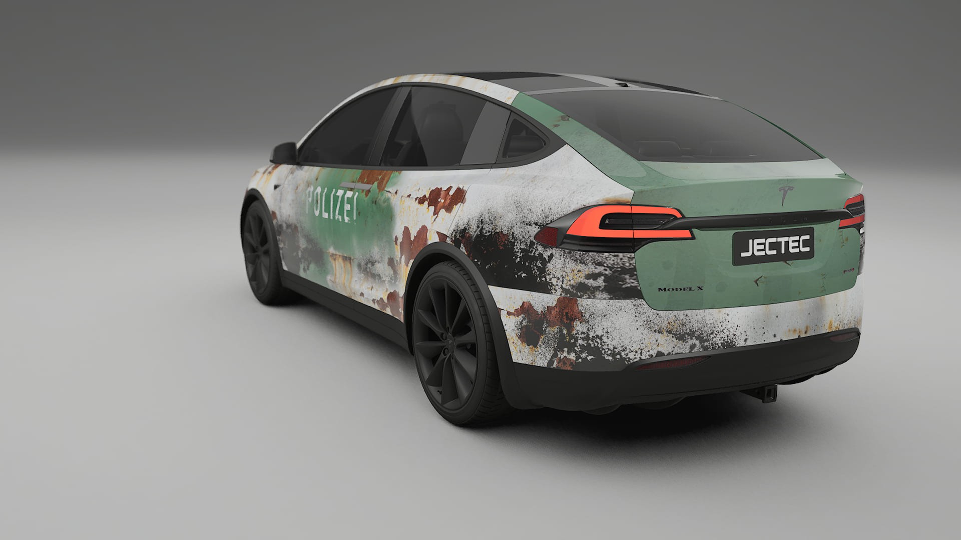 Tesla Model X COBRA 11 – Designový Wrap PPF Fólie na auto - tisknutelný polyuretan