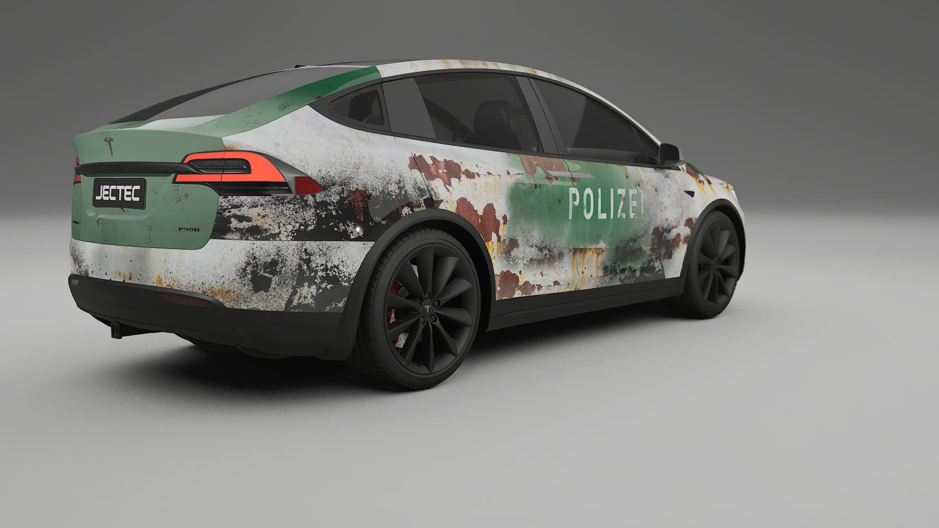 Tesla Model X COBRA 11 – Designový Wrap PPF Fólie na auto - tisknutelný polyuretan