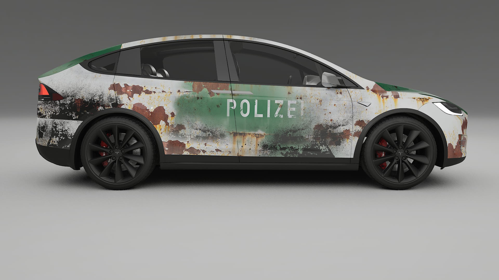 Tesla Model X COBRA 11 – Designový Wrap PPF Fólie na auto - tisknutelný polyuretan