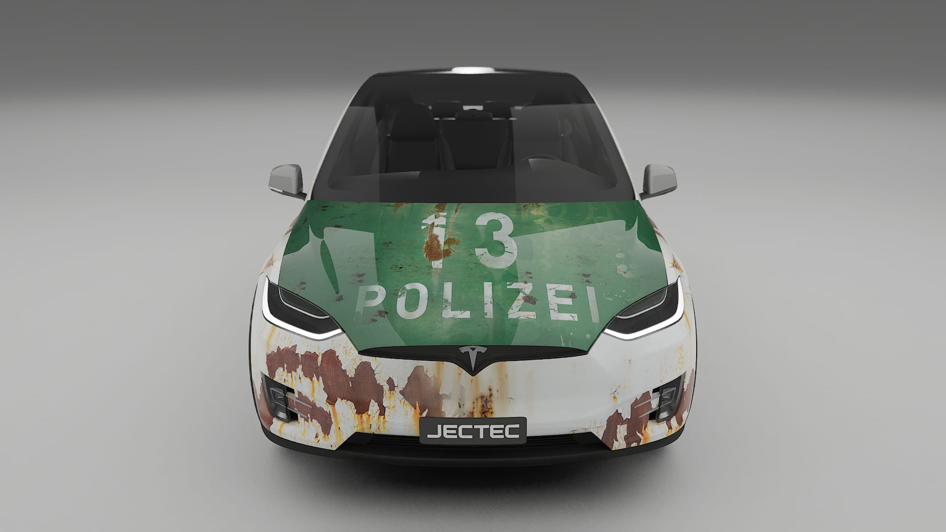 Tesla Model X COBRA 11 – Designový Wrap PPF Fólie na auto - tisknutelný polyuretan
