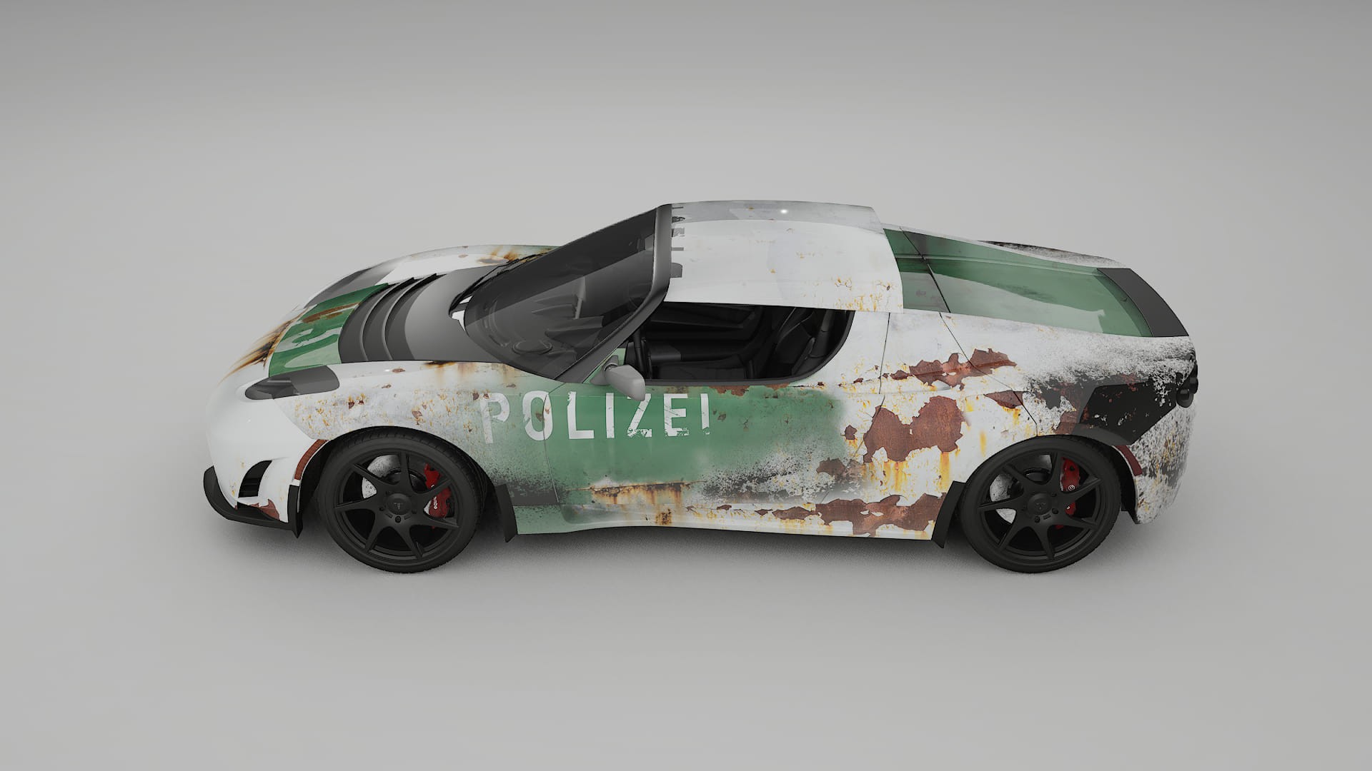 Tesla Roadster 2.5 COBRA 11 – Designový Wrap PPF Fólie na auto - tisknutelný polyuretan