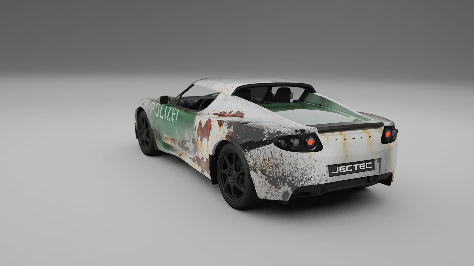 Tesla Roadster 2.5 COBRA 11 – Designový Wrap PPF Fólie na auto - tisknutelný polyuretan