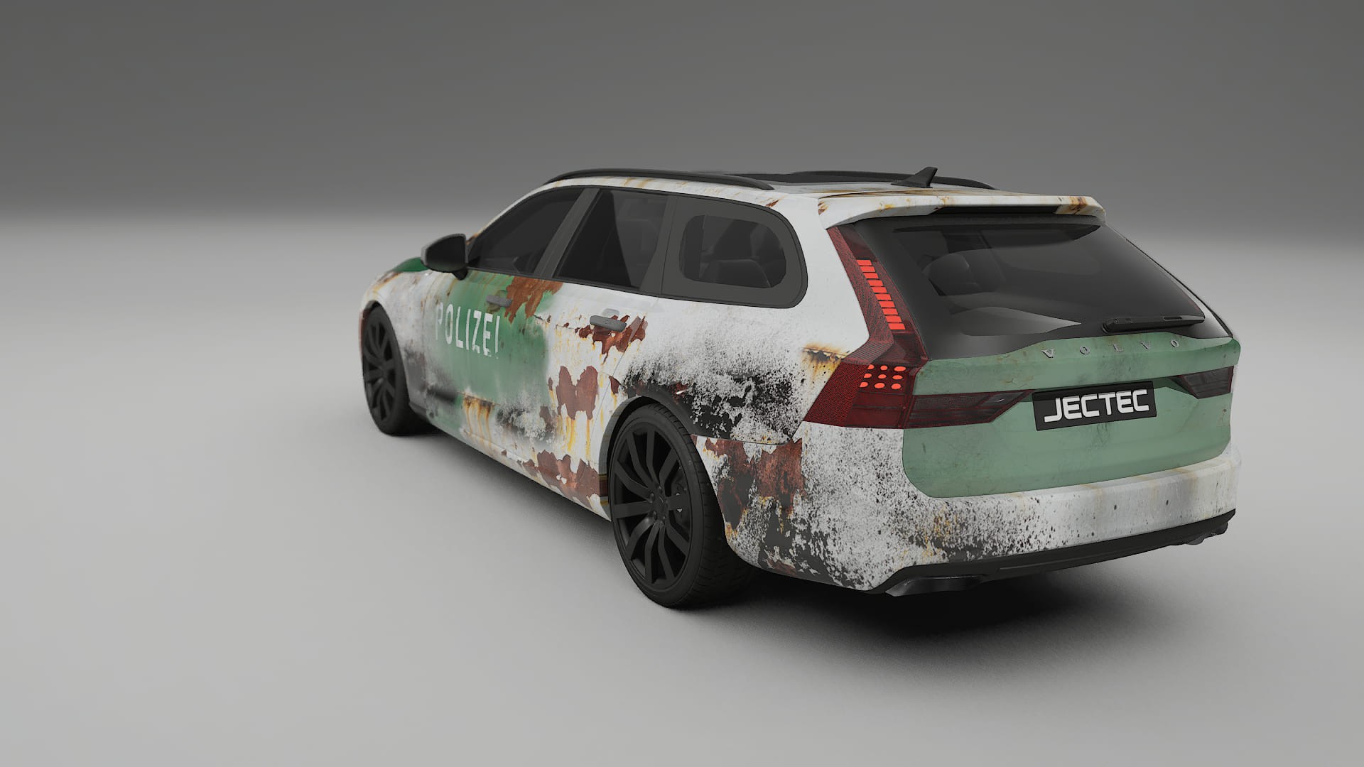 Volvo V90 P5 COBRA 11 – Designový Wrap PPF Fólie na auto - tisknutelný polyuretan