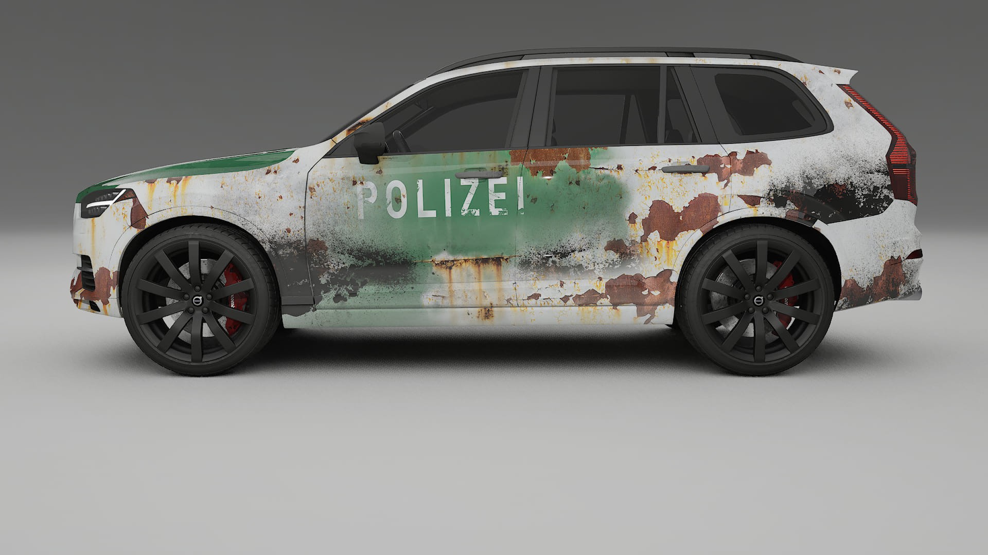 Volvo XC90 SPA COBRA 11 – Designový Wrap PPF Fólie na auto - tisknutelný polyuretan