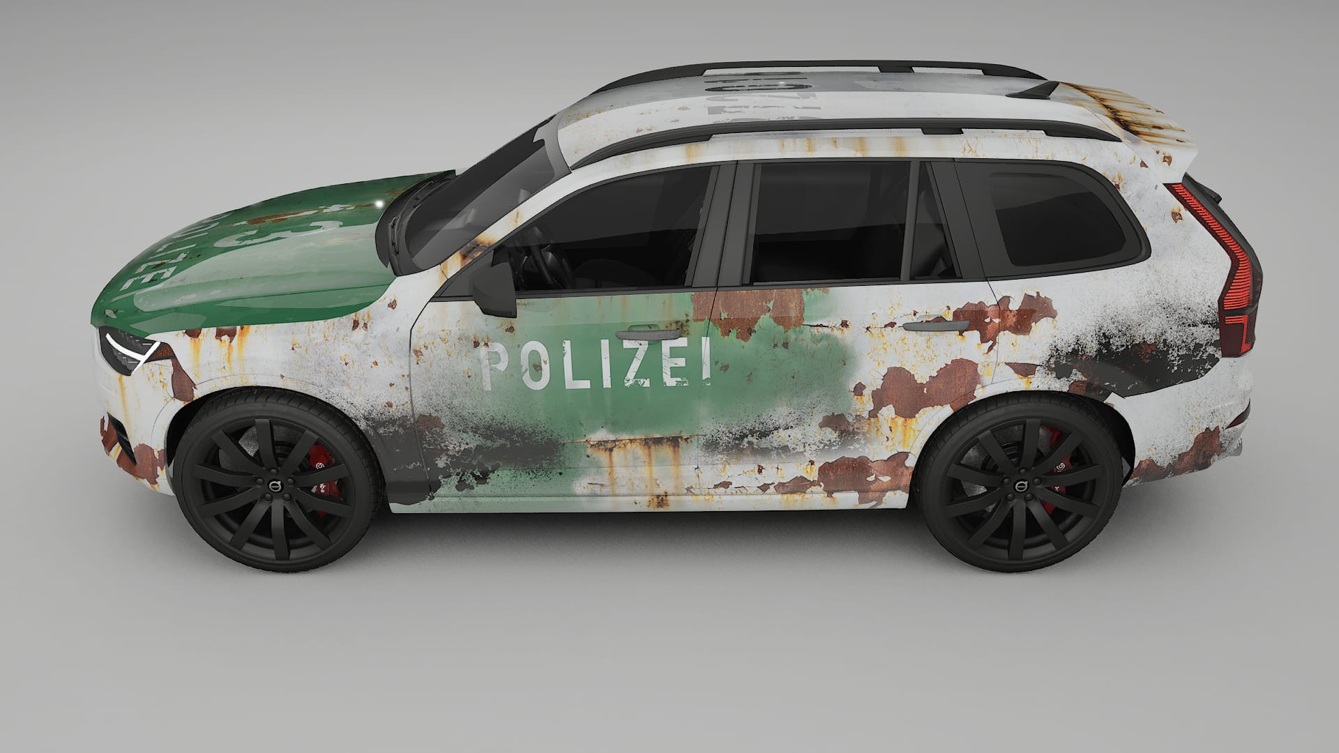 Volvo XC90 SPA COBRA 11 – Designový Wrap PPF Fólie na auto - tisknutelný polyuretan