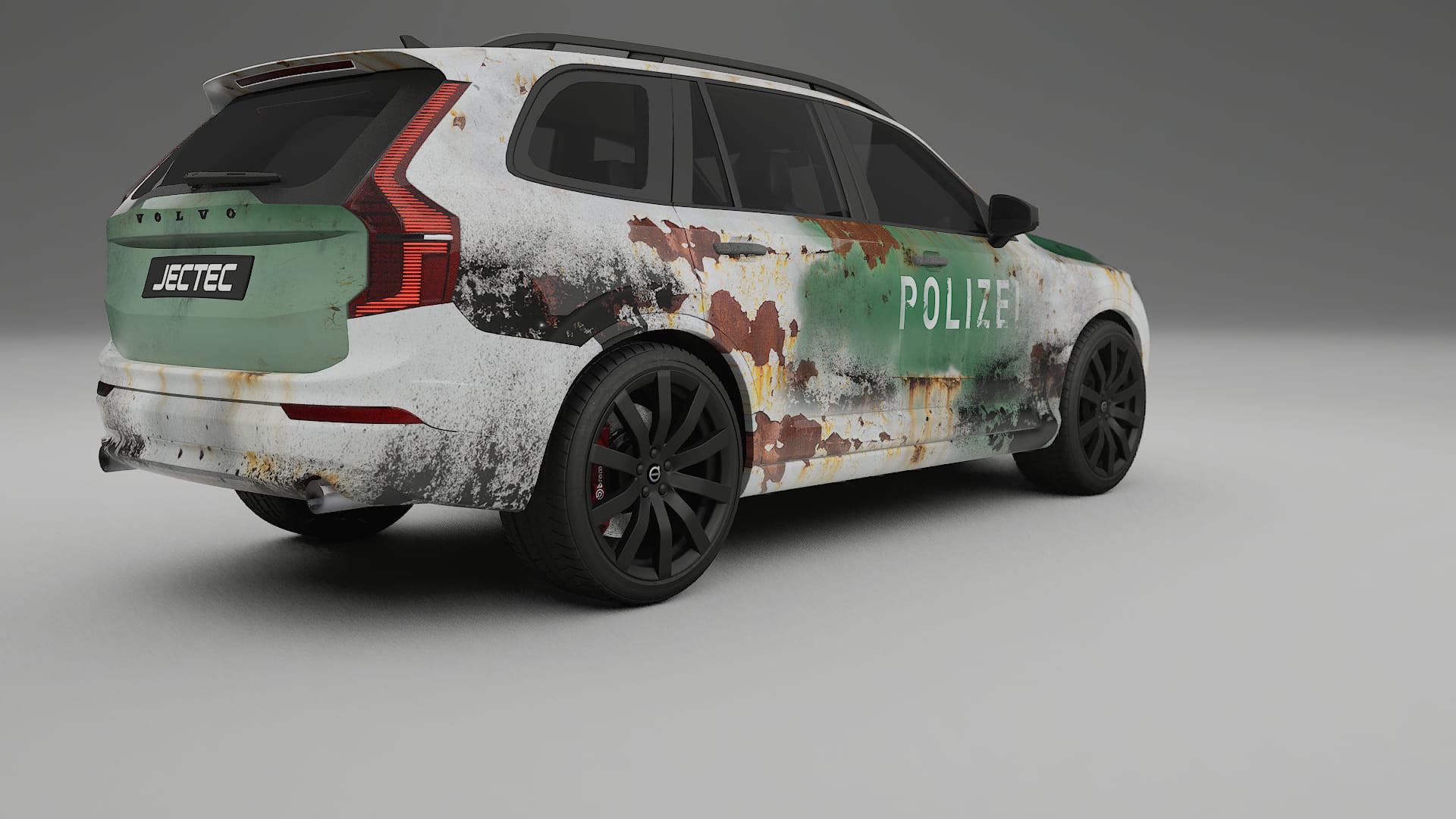 Volvo XC90 SPA COBRA 11 – Designový Wrap PPF Fólie na auto - tisknutelný polyuretan