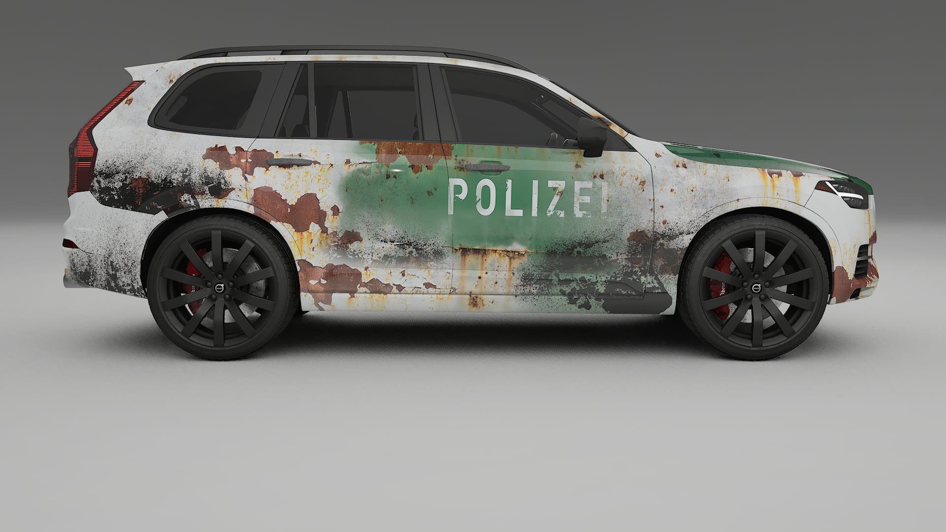 Volvo XC90 SPA COBRA 11 – Designový Wrap PPF Fólie na auto - tisknutelný polyuretan