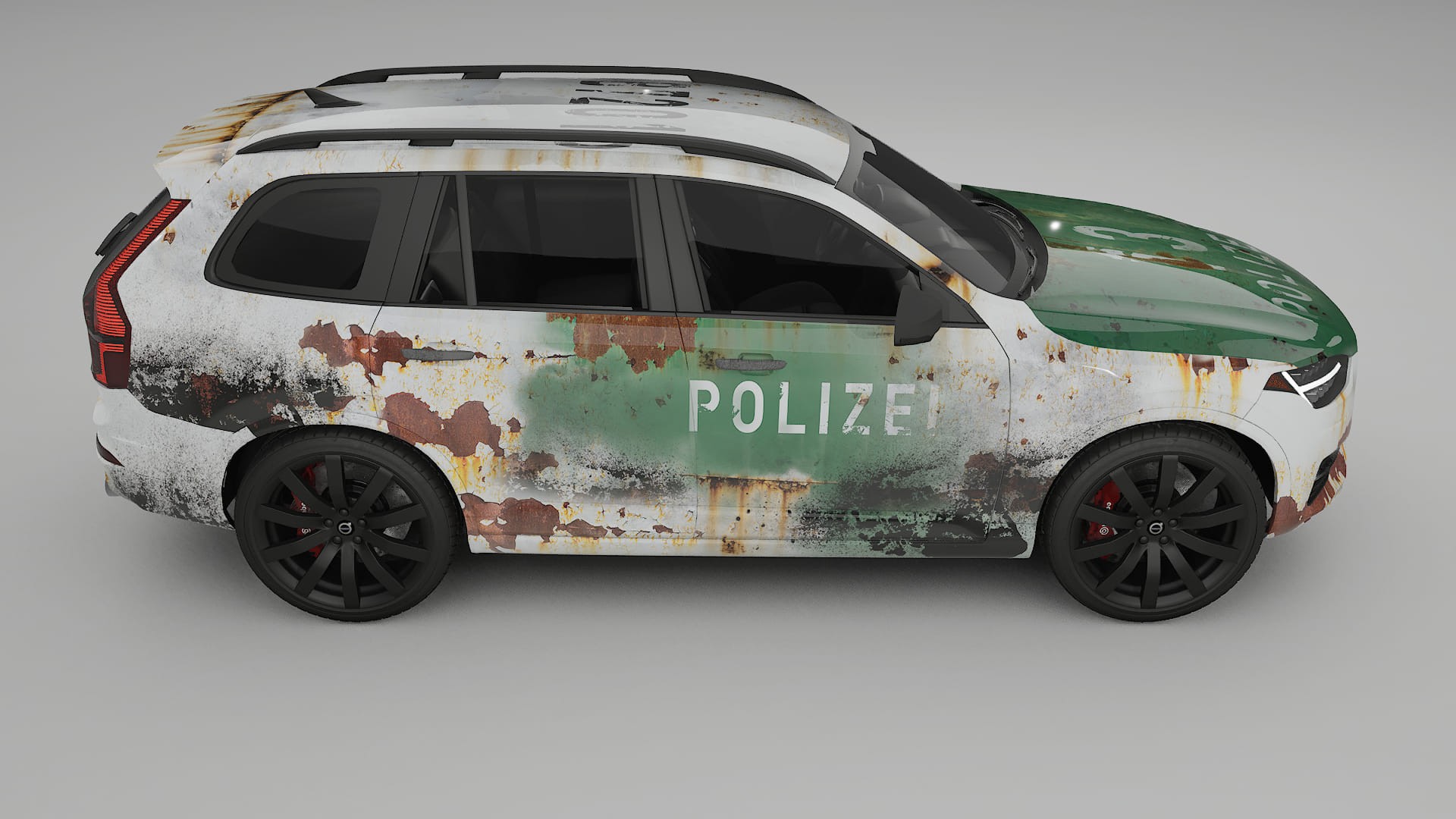 Volvo XC90 SPA COBRA 11 – Designový Wrap PPF Fólie na auto - tisknutelný polyuretan