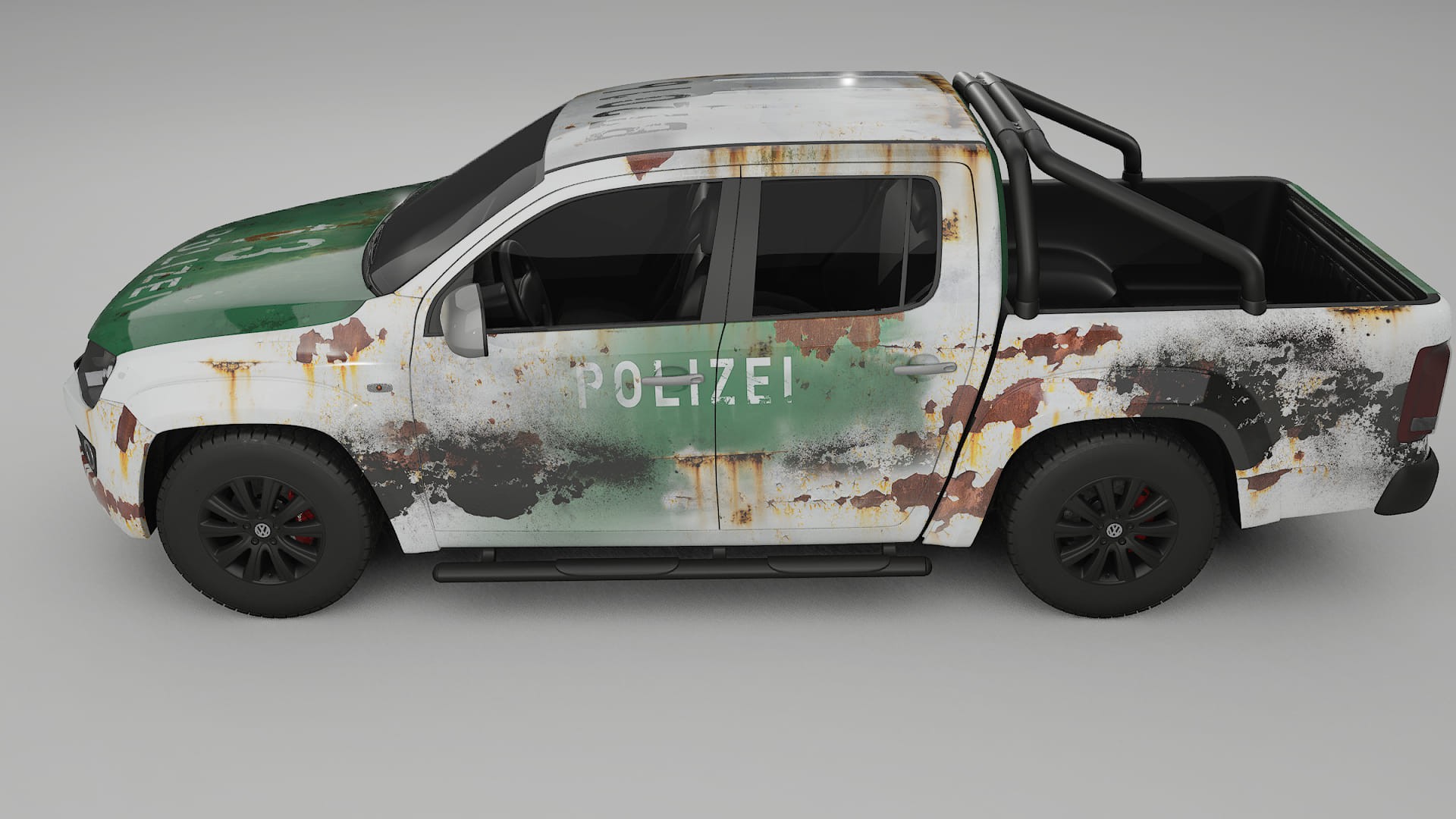 VW Amarok 2H COBRA 11 – Designový Wrap PPF Fólie na auto - tisknutelný polyuretan