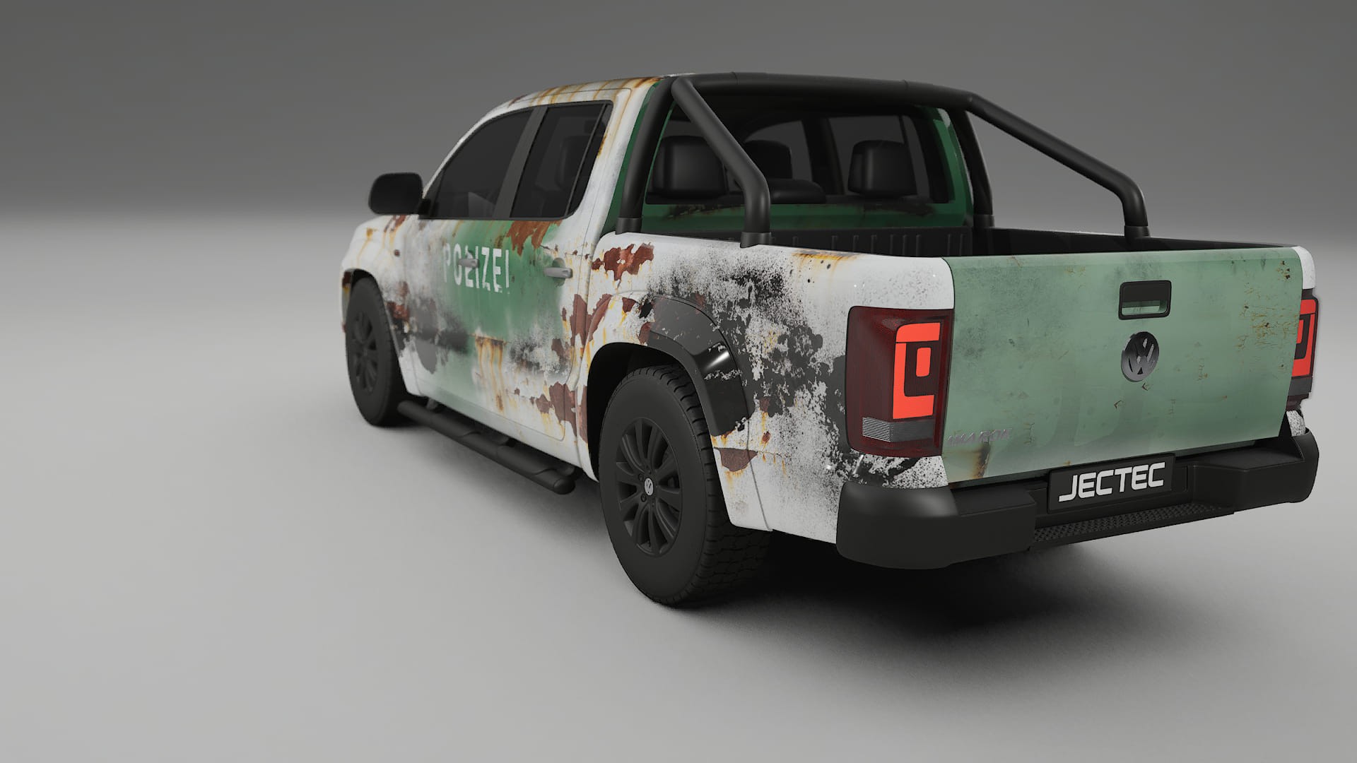 VW Amarok 2H COBRA 11 – Designový Wrap PPF Fólie na auto - tisknutelný polyuretan