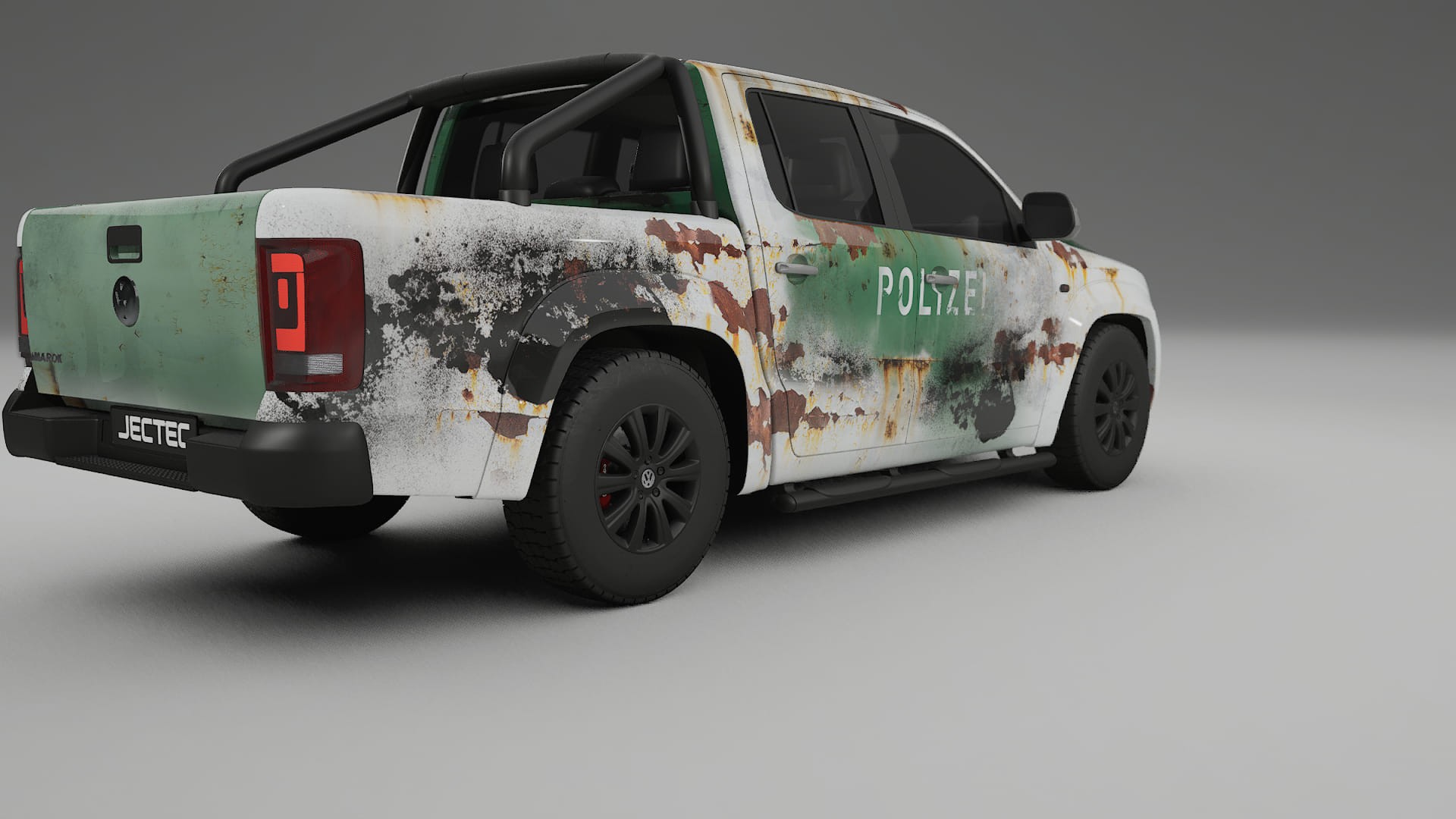 VW Amarok 2H COBRA 11 – Designový Wrap PPF Fólie na auto - tisknutelný polyuretan