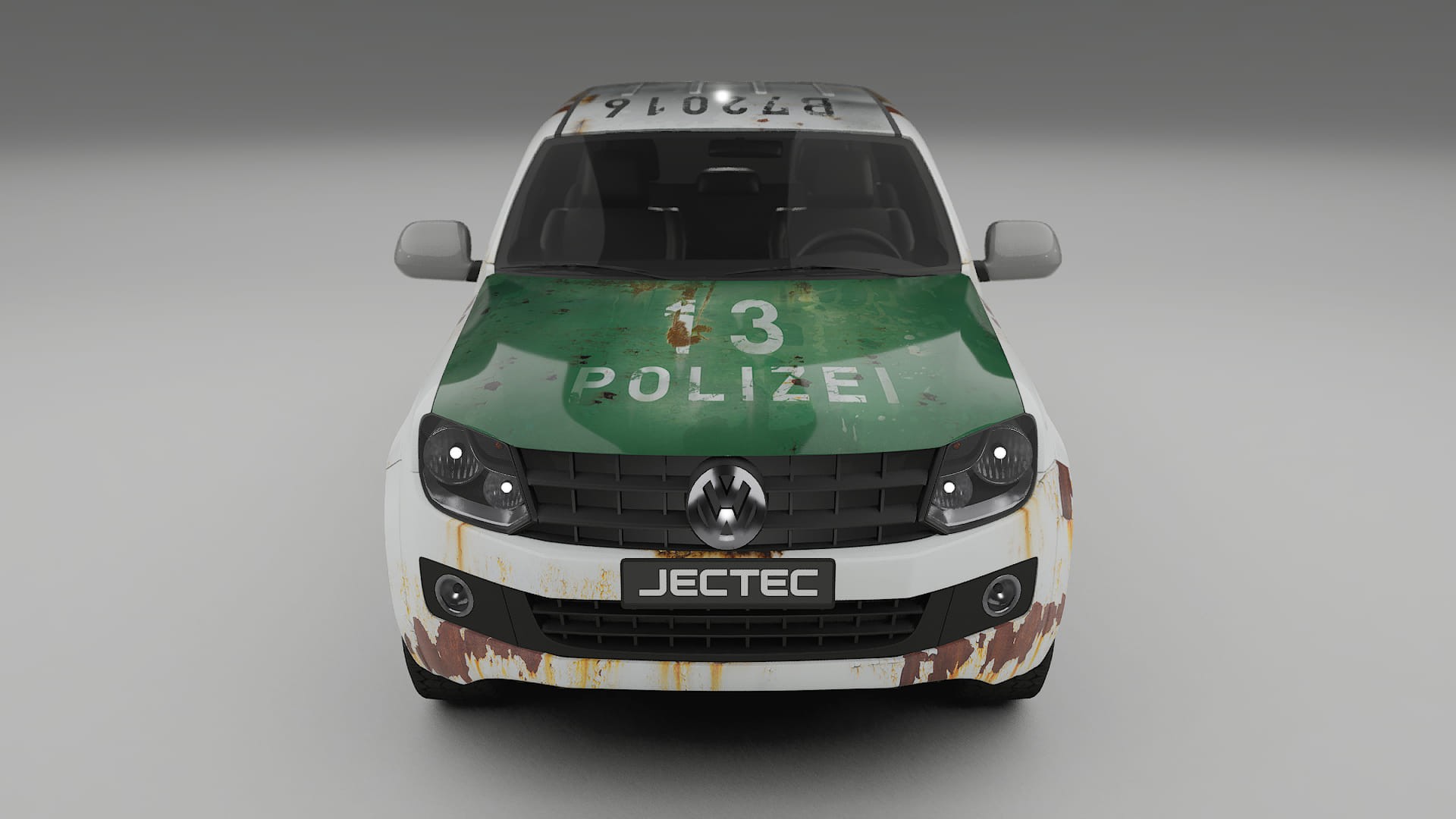 VW Amarok 2H COBRA 11 – Designový Wrap PPF Fólie na auto - tisknutelný polyuretan