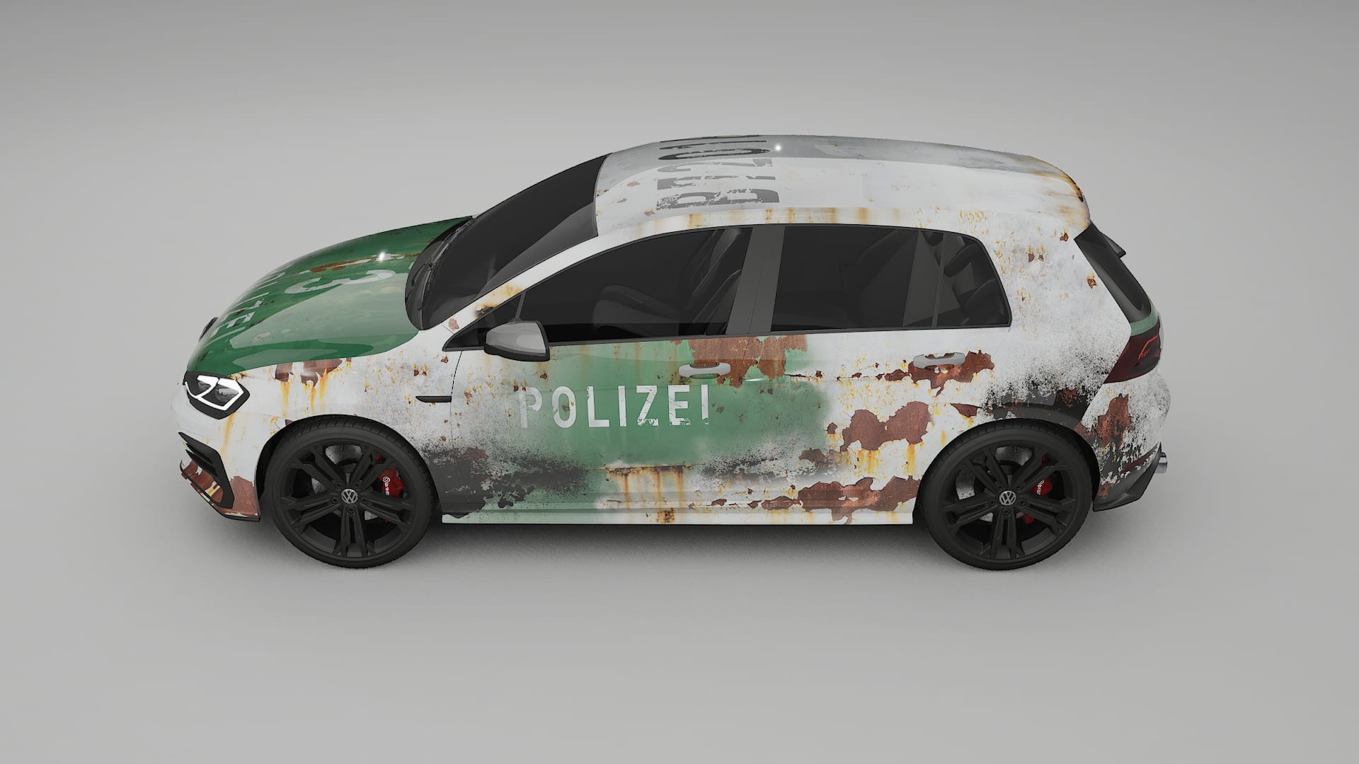 VW Golf Mk7 COBRA 11 – Designový Wrap PPF Fólie na auto - tisknutelný polyuretan