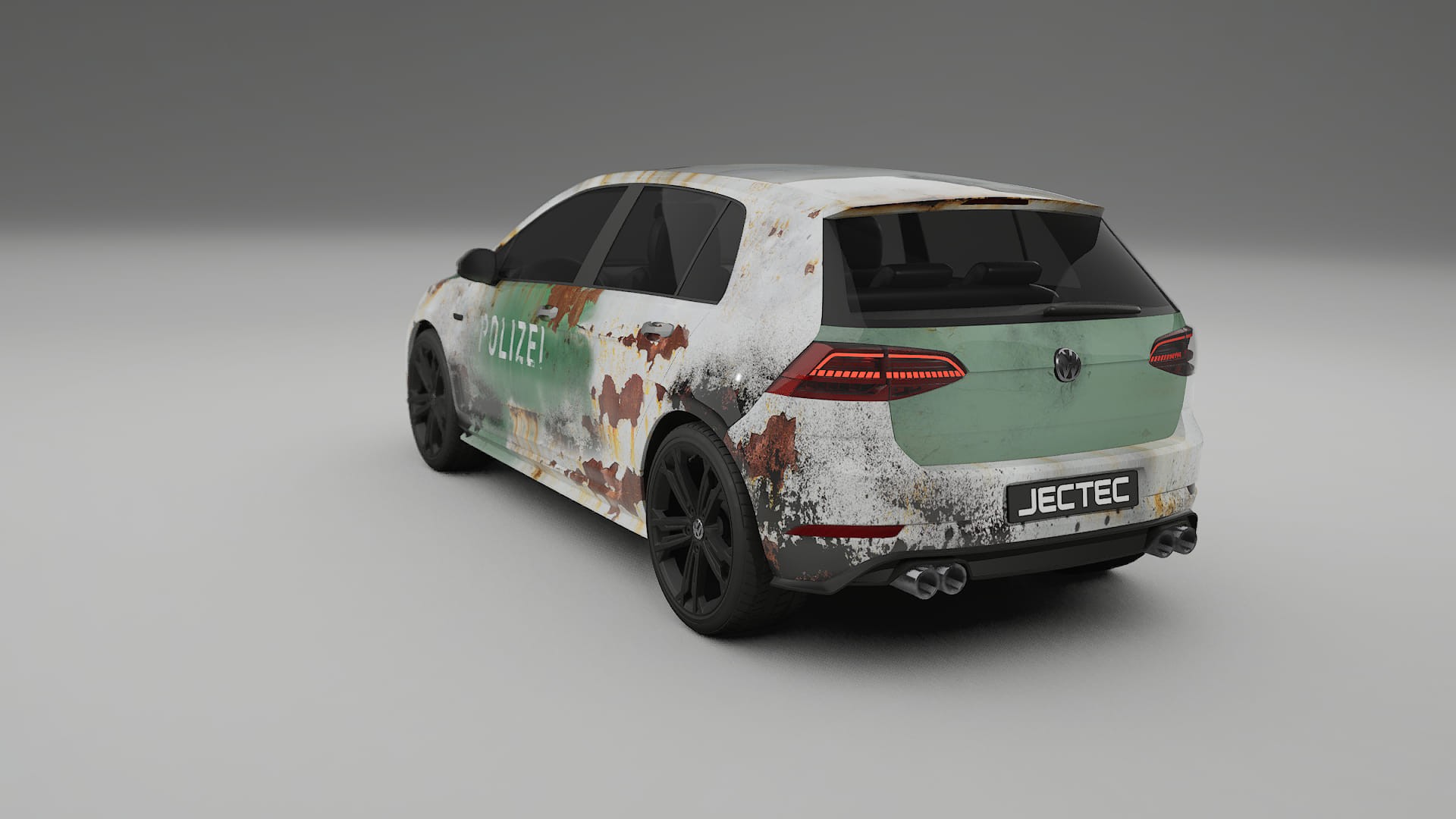 VW Golf Mk7 COBRA 11 – Designový Wrap PPF Fólie na auto - tisknutelný polyuretan