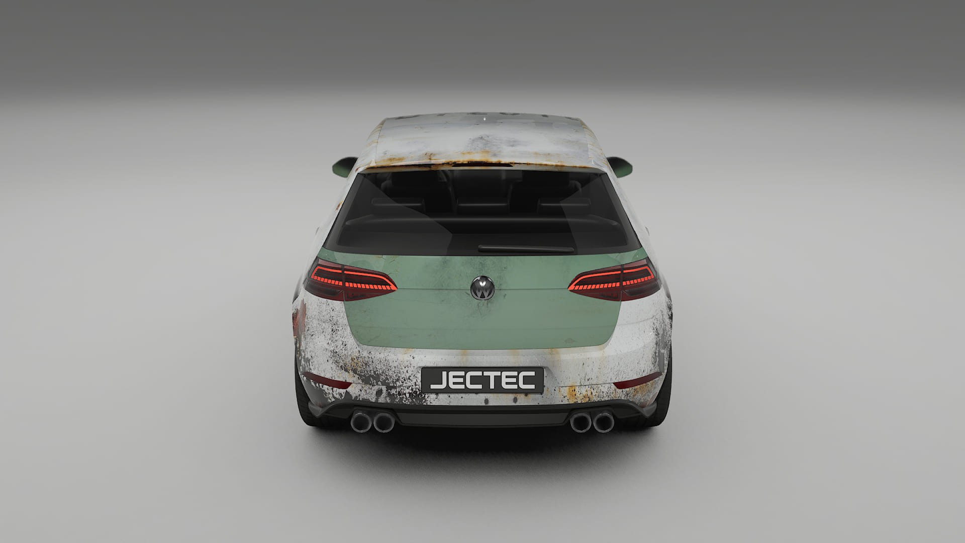 VW Golf Mk7 COBRA 11 – Designový Wrap PPF Fólie na auto - tisknutelný polyuretan