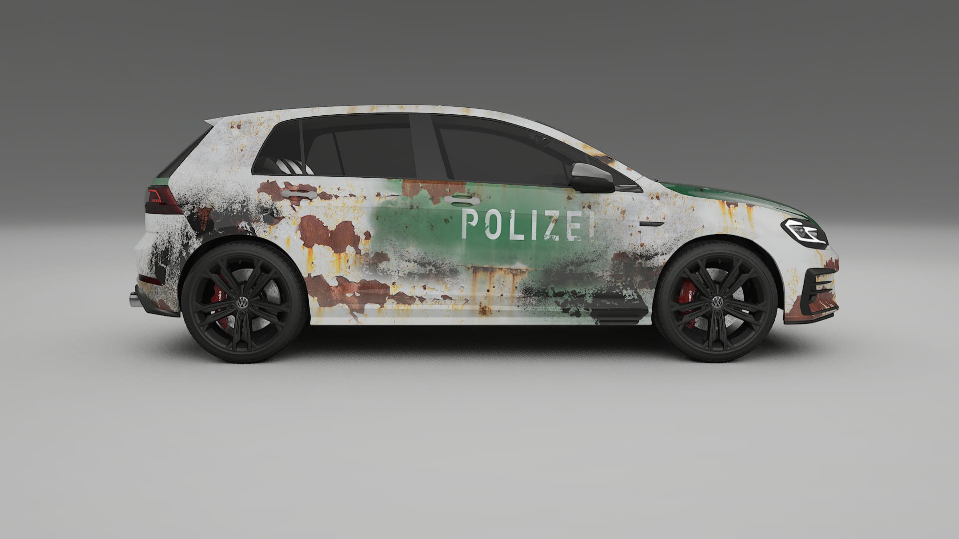 VW Golf Mk7 COBRA 11 – Designový Wrap PPF Fólie na auto - tisknutelný polyuretan