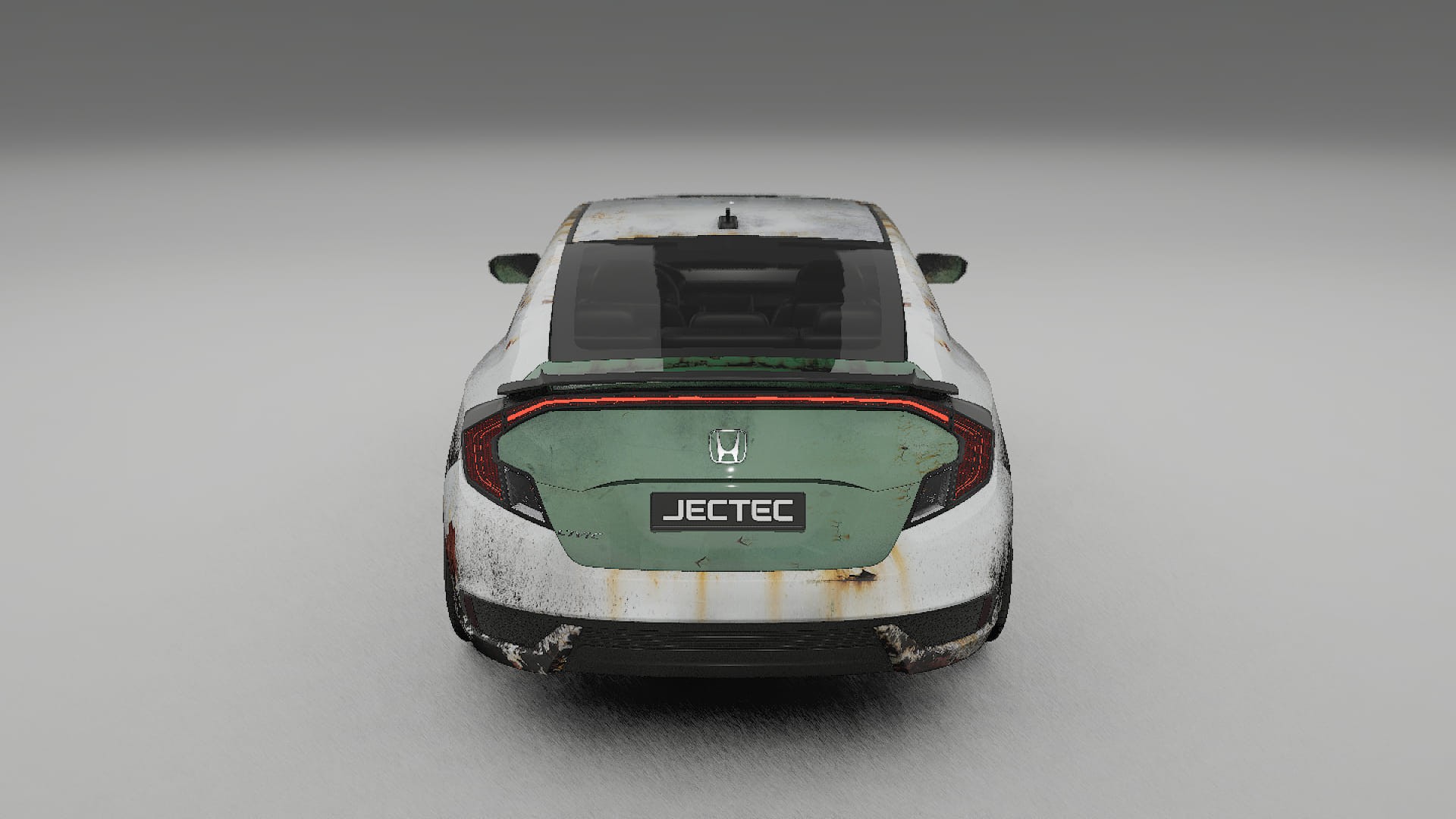 Honda Civic coupe prefacelift COBRA 11 – Designový Wrap PPF Fólie na auto - tisknutelný polyuretan