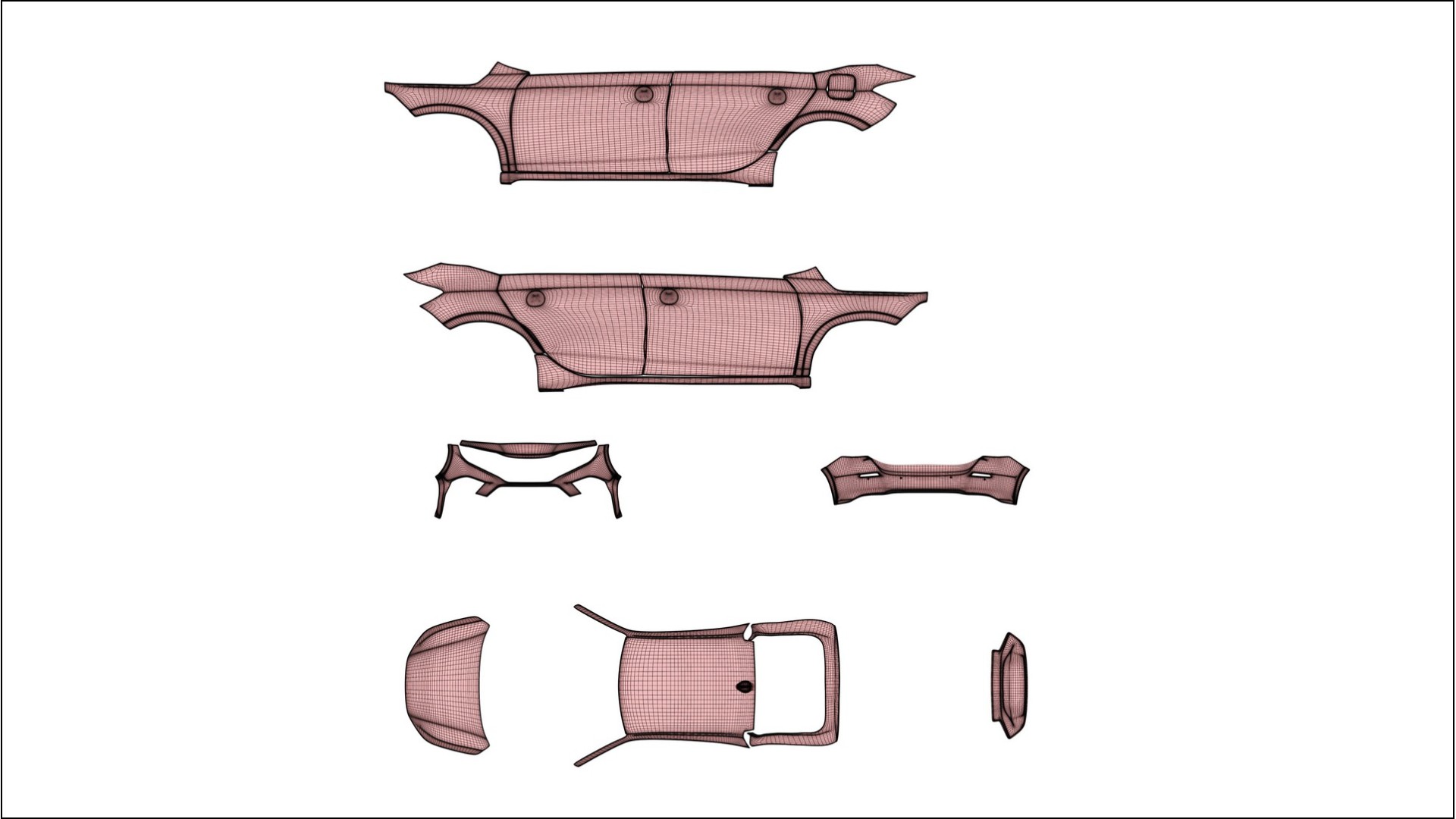 Honda Civic hatchback COBRA 11 – Designový Wrap PPF Fólie na auto - tisknutelný polyuretan
