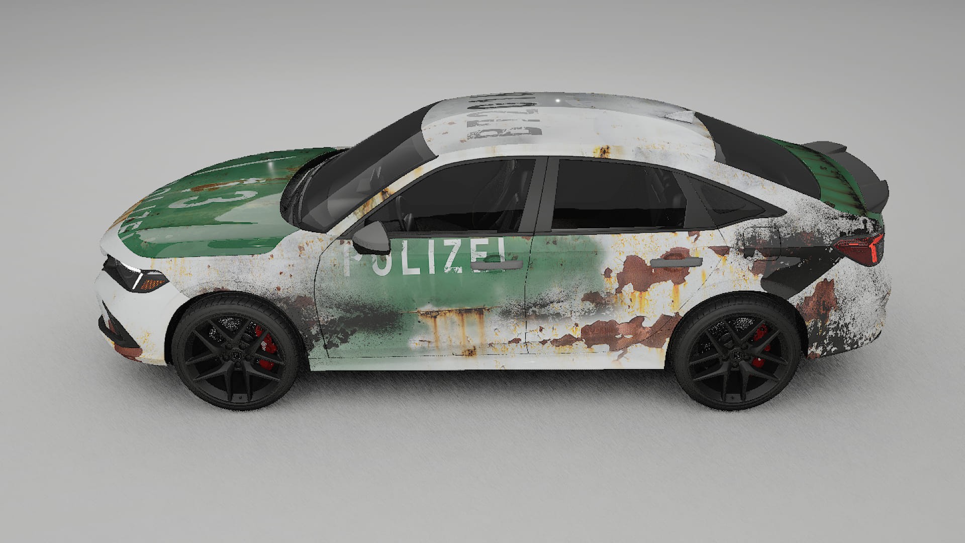 Honda Civic Si COBRA 11 – Designový Wrap PPF Fólie na auto - tisknutelný polyuretan
