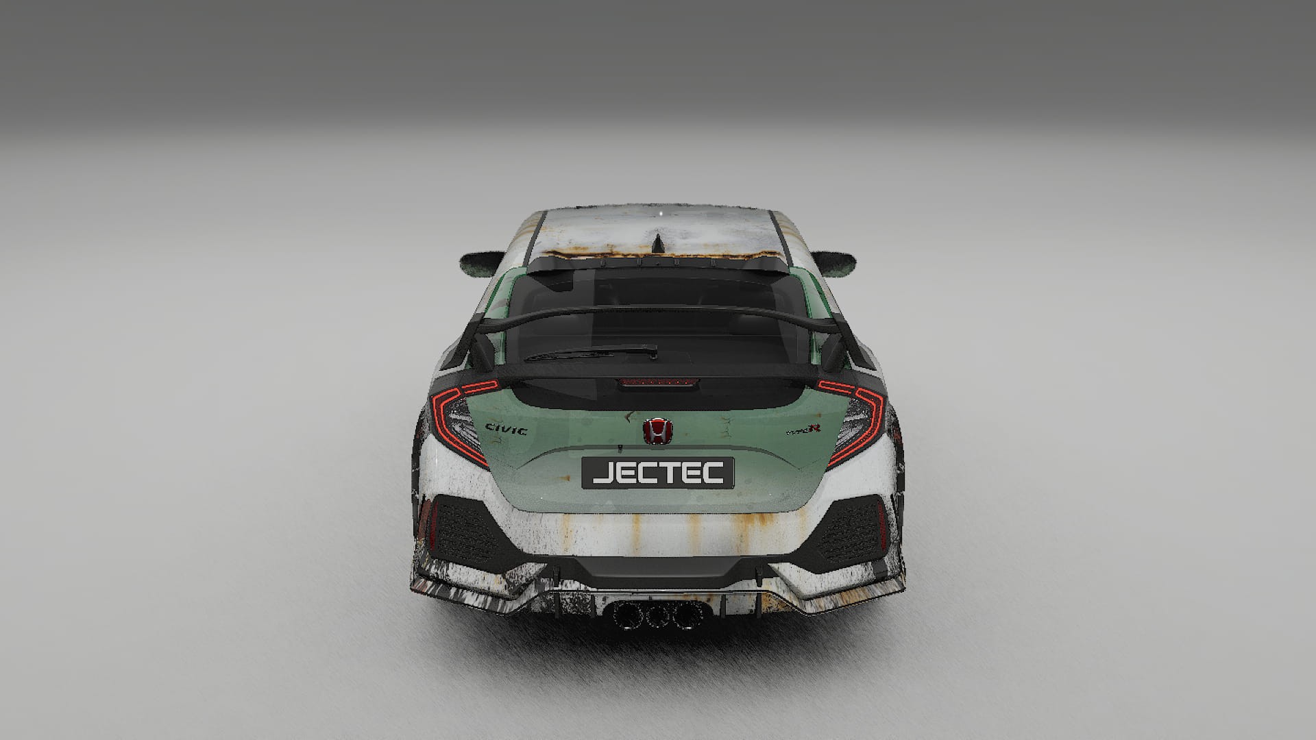 Honda Civic Type-R COBRA 11 – Designový Wrap PPF Fólie na auto - tisknutelný polyuretan