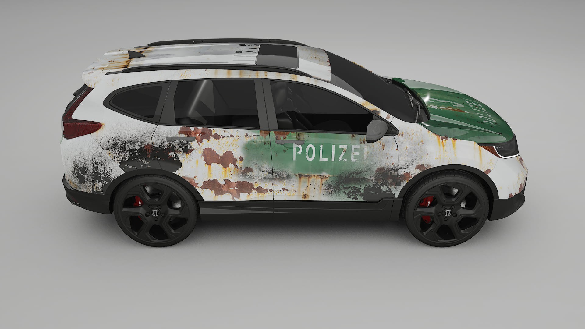 Honda CRV Touring prefacelift COBRA 11 – Designový Wrap PPF Fólie na auto - tisknutelný polyuretan
