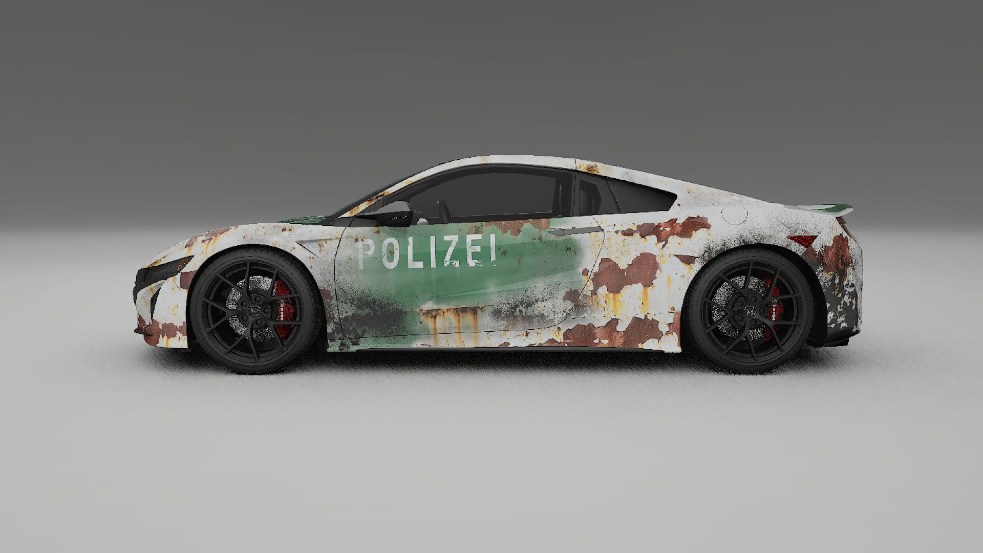 Honda NSX prefacelift COBRA 11 – Designový Wrap PPF Fólie na auto - tisknutelný polyuretan
