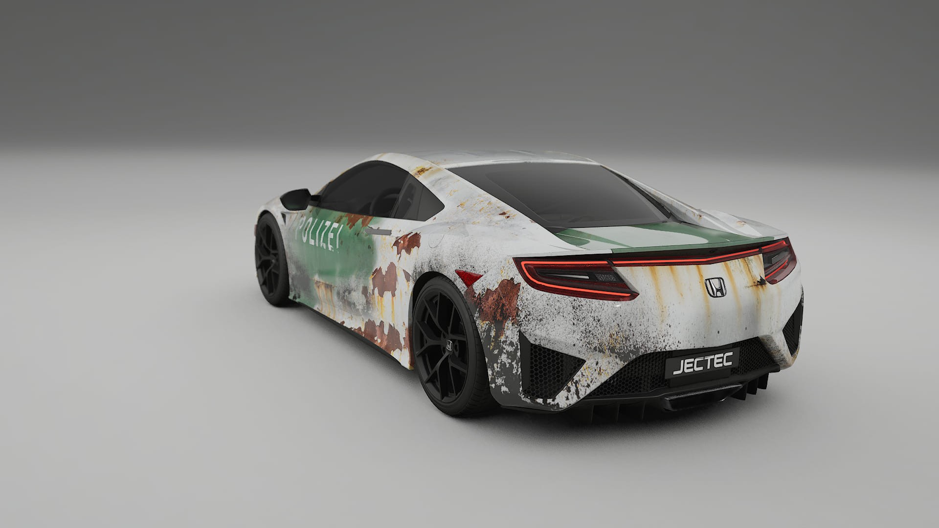 Honda NSX prefacelift COBRA 11 – Designový Wrap PPF Fólie na auto - tisknutelný polyuretan