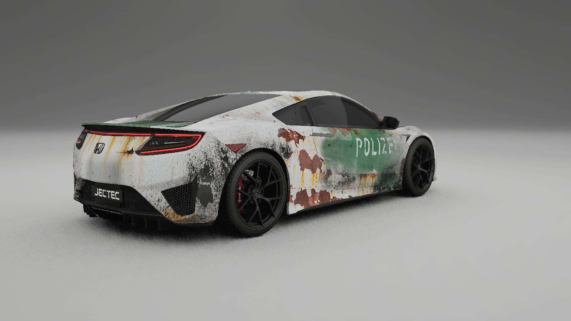 Honda NSX prefacelift COBRA 11 – Designový Wrap PPF Fólie na auto - tisknutelný polyuretan