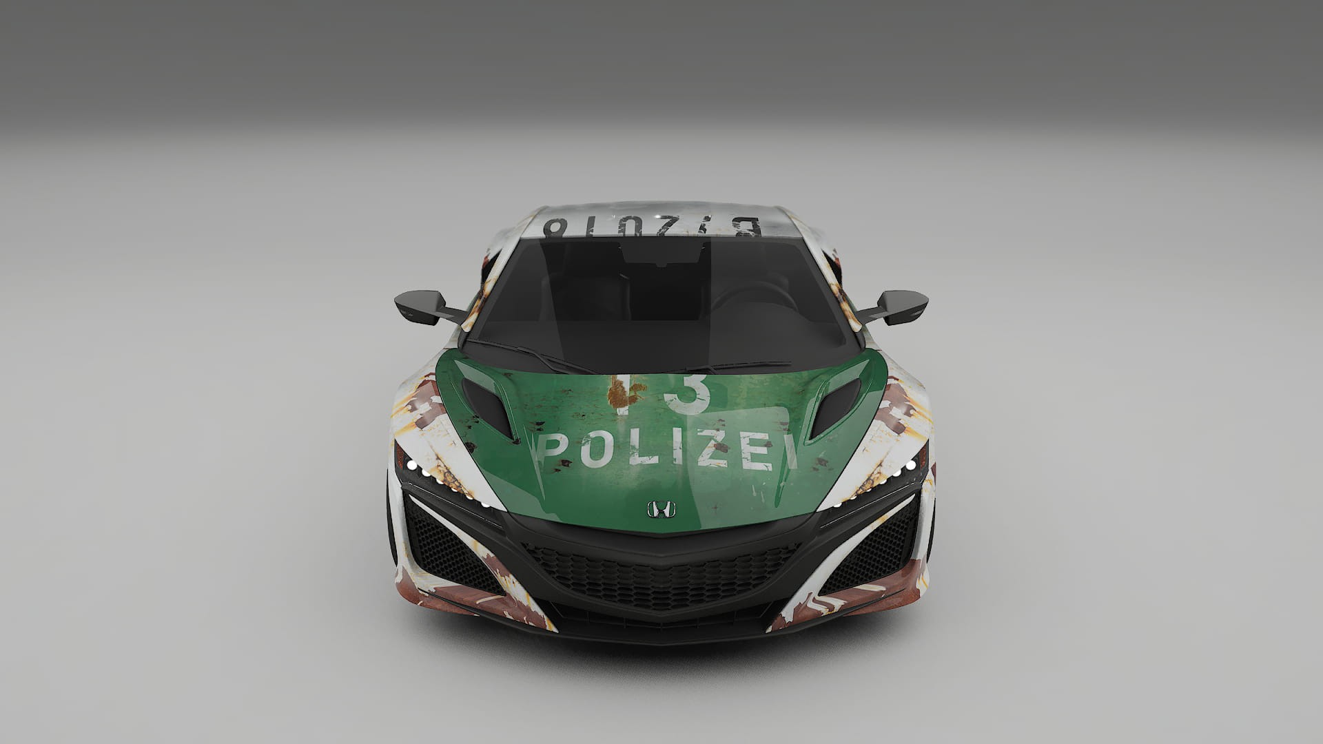 Honda NSX prefacelift COBRA 11 – Designový Wrap PPF Fólie na auto - tisknutelný polyuretan