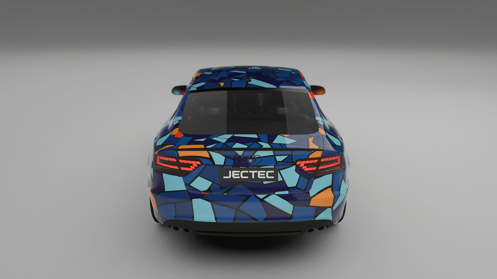 Audi A5 8T Sportback prefacelift BARCELONA – Designový Wrap PPF Fólie na auto - tisknutelný polyuretan
