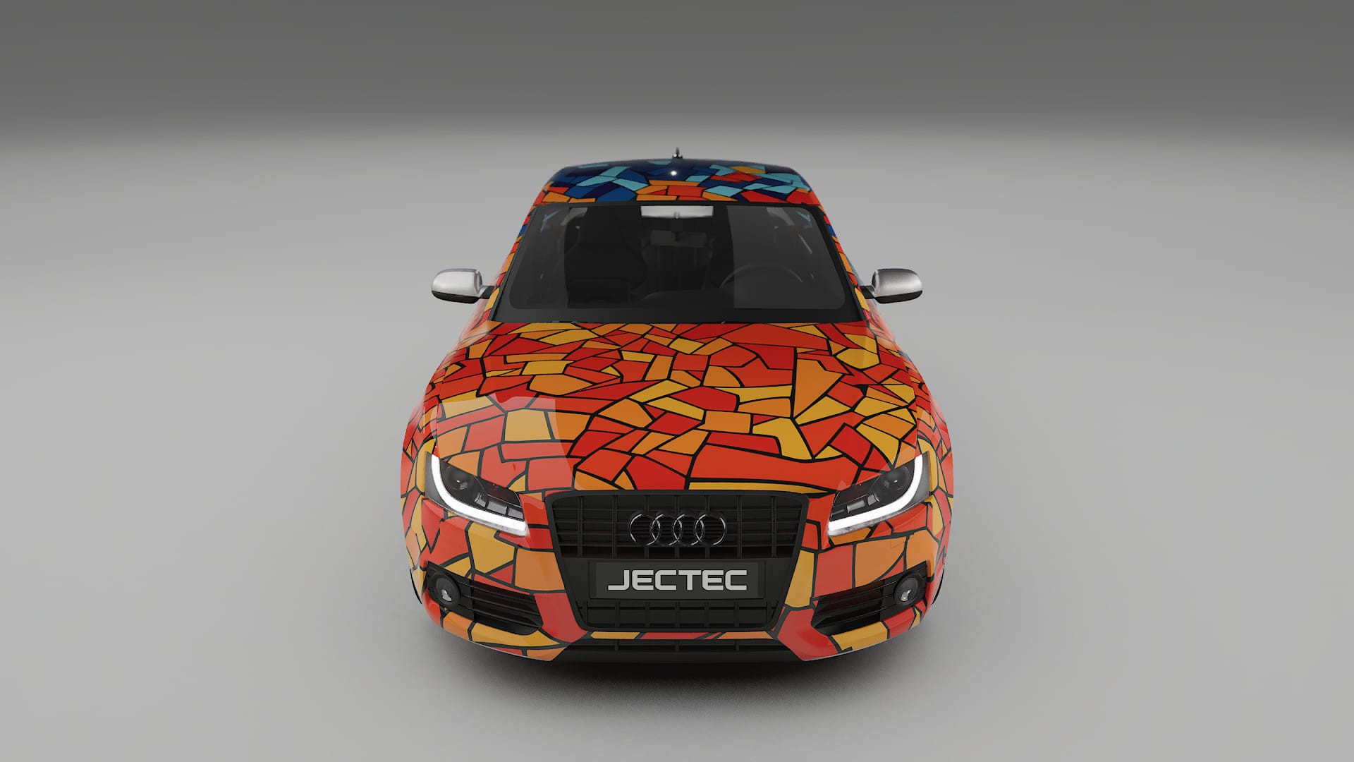 Audi A5 8T Sportback prefacelift BARCELONA – Designový Wrap PPF Fólie na auto - tisknutelný polyuretan