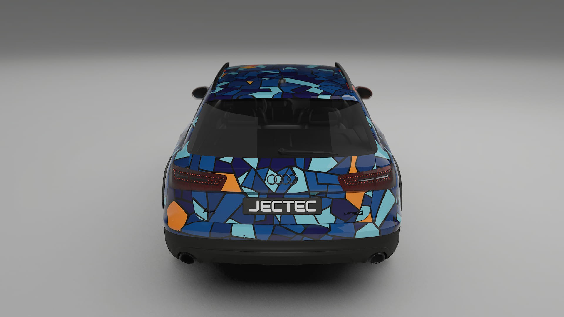 Audi A6 Allroad C7 prefacelift BARCELONA – Designový Wrap PPF Fólie na auto - tisknutelný polyuretan
