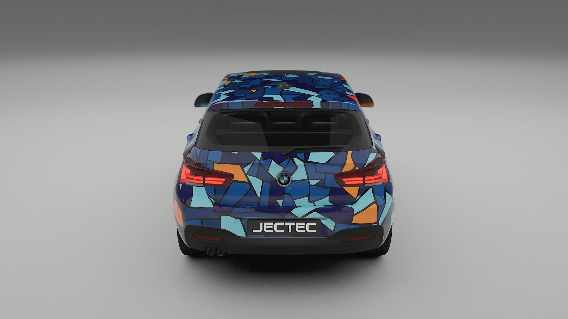 BMW 1 F20 facelift BARCELONA – Designový Wrap PPF Fólie na auto - tisknutelný polyuretan